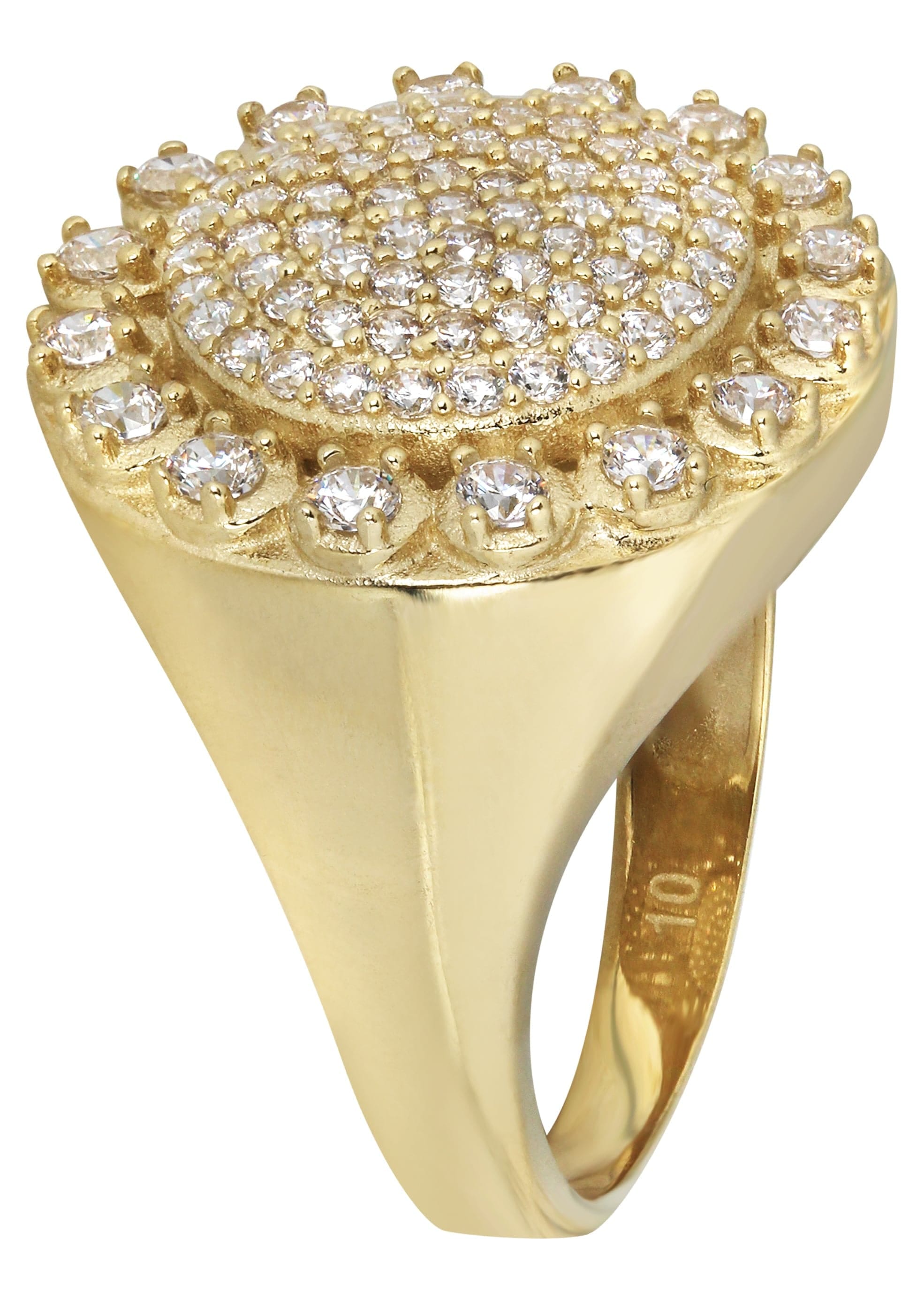 Manufacturer 1 10K Gold Ring For Men - Mens Pinky Ring | 6.9 Grams