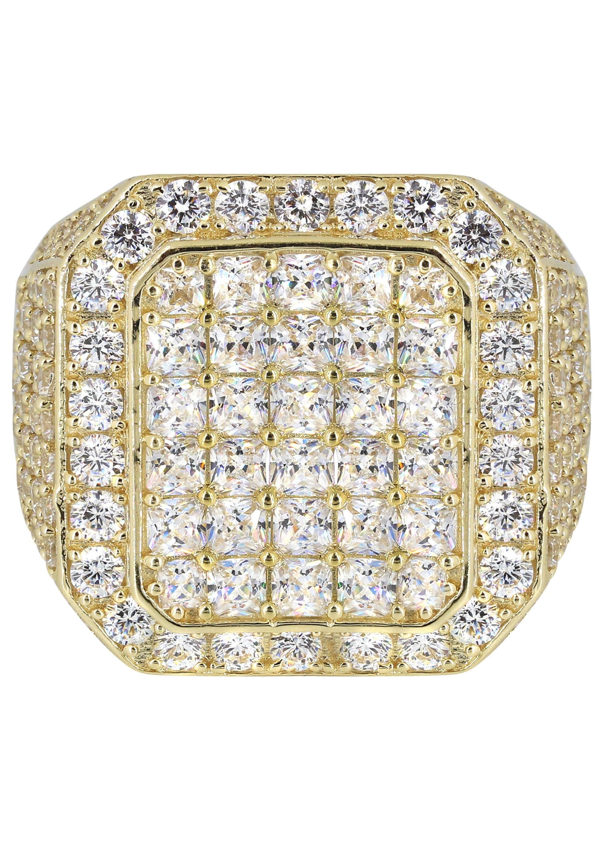 Manufacturer 1 10K Gold Ring For Men - Mens Pinky Ring | 9 Grams