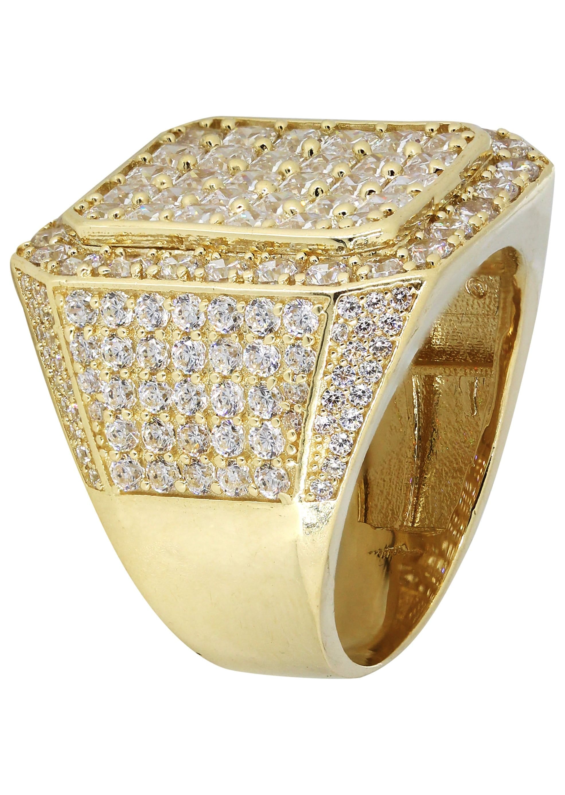 Manufacturer 1 10K Gold Ring For Men - Mens Pinky Ring | 9 Grams