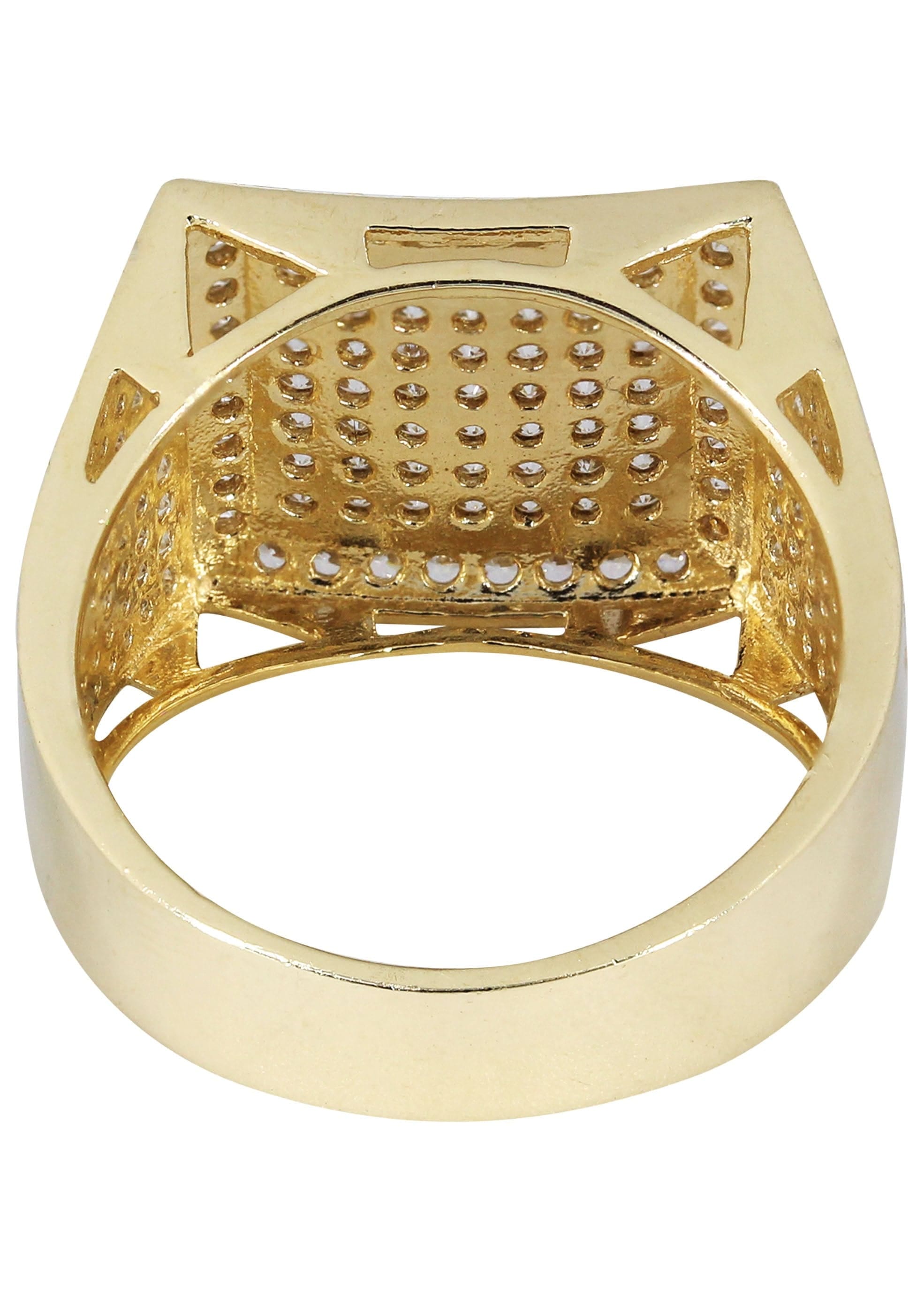 Manufacturer 1 10K Gold Ring For Men - Mens Pinky Ring | 9.4 Grams