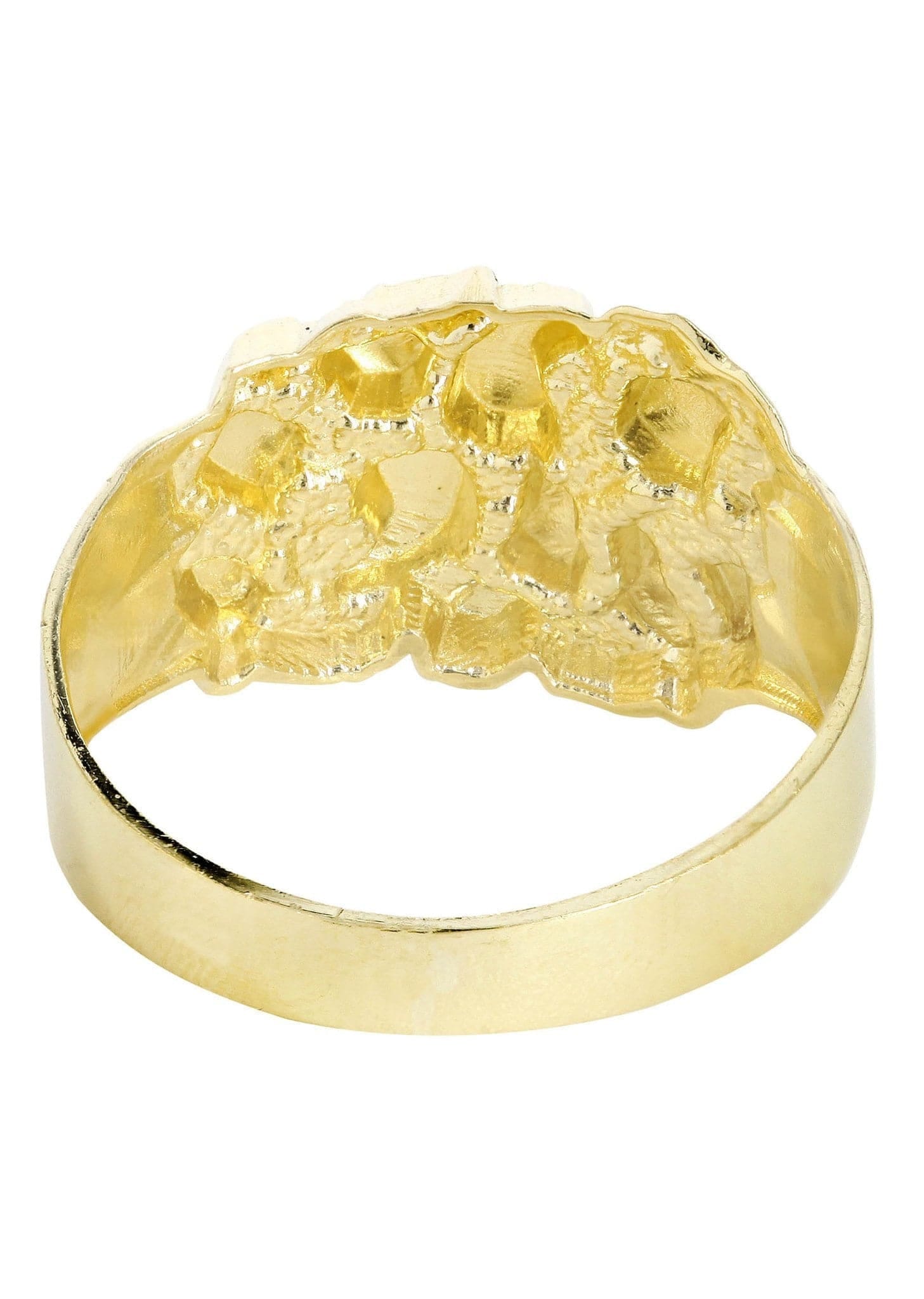 Manufacturer 3 Gold Nugget Ring - 10K Gold | 4.5 Grams