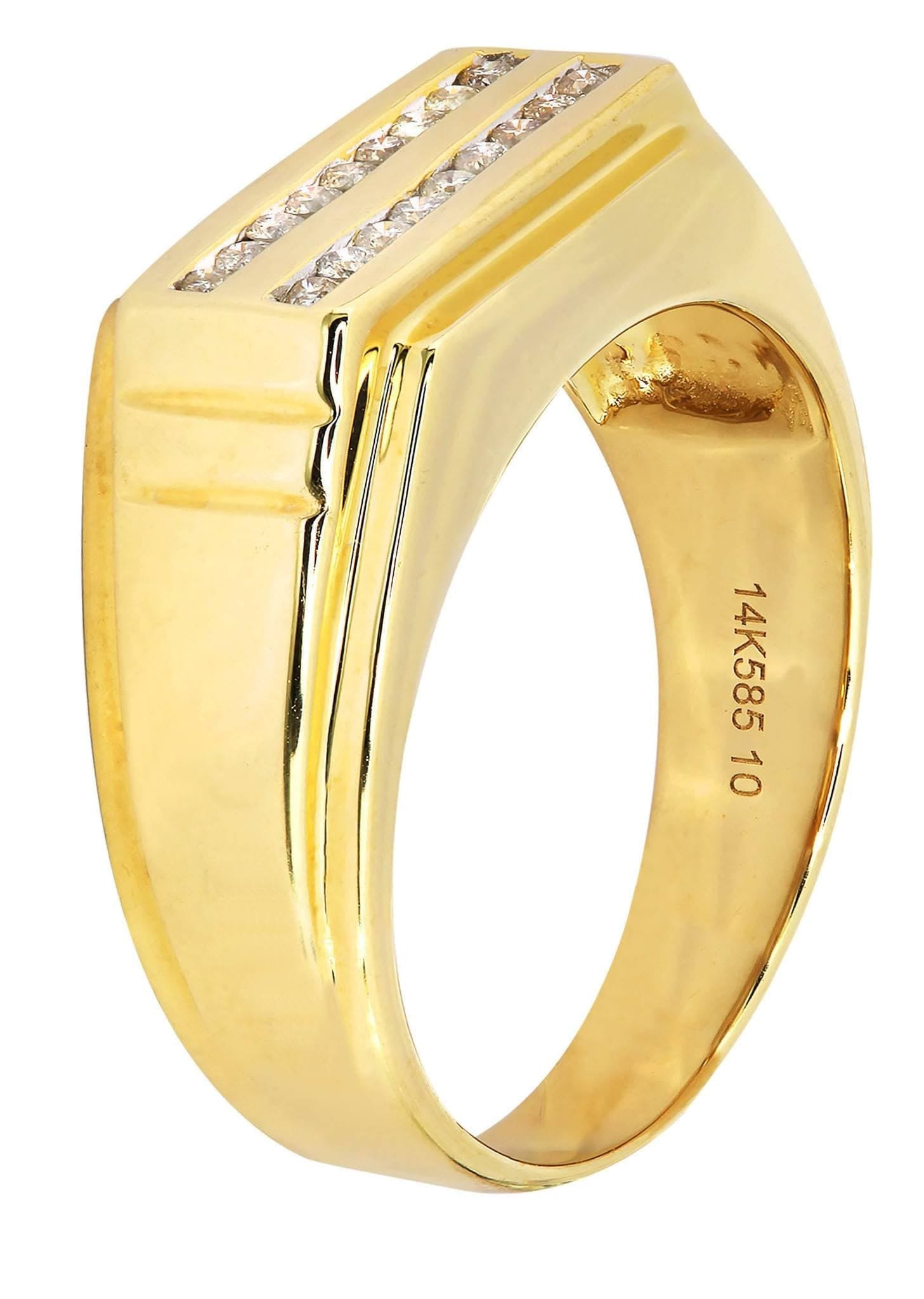 Manufacturer 8 Mens Diamond Ring / Pinky Diamond Ring| 0.17 Carats
