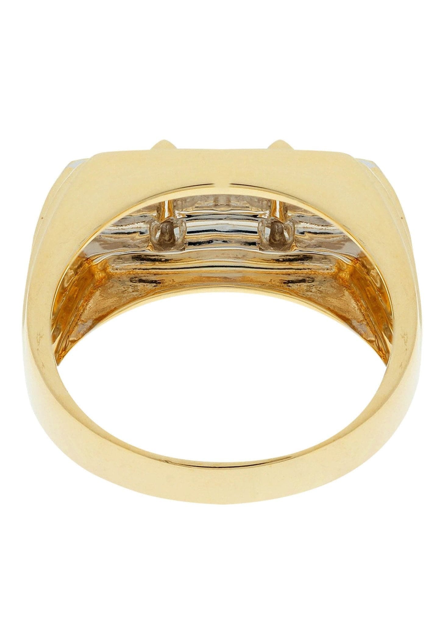 Manufacturer 8 Mens Diamond Pinky Ring| 0.19 Carats| 6.77 Grams