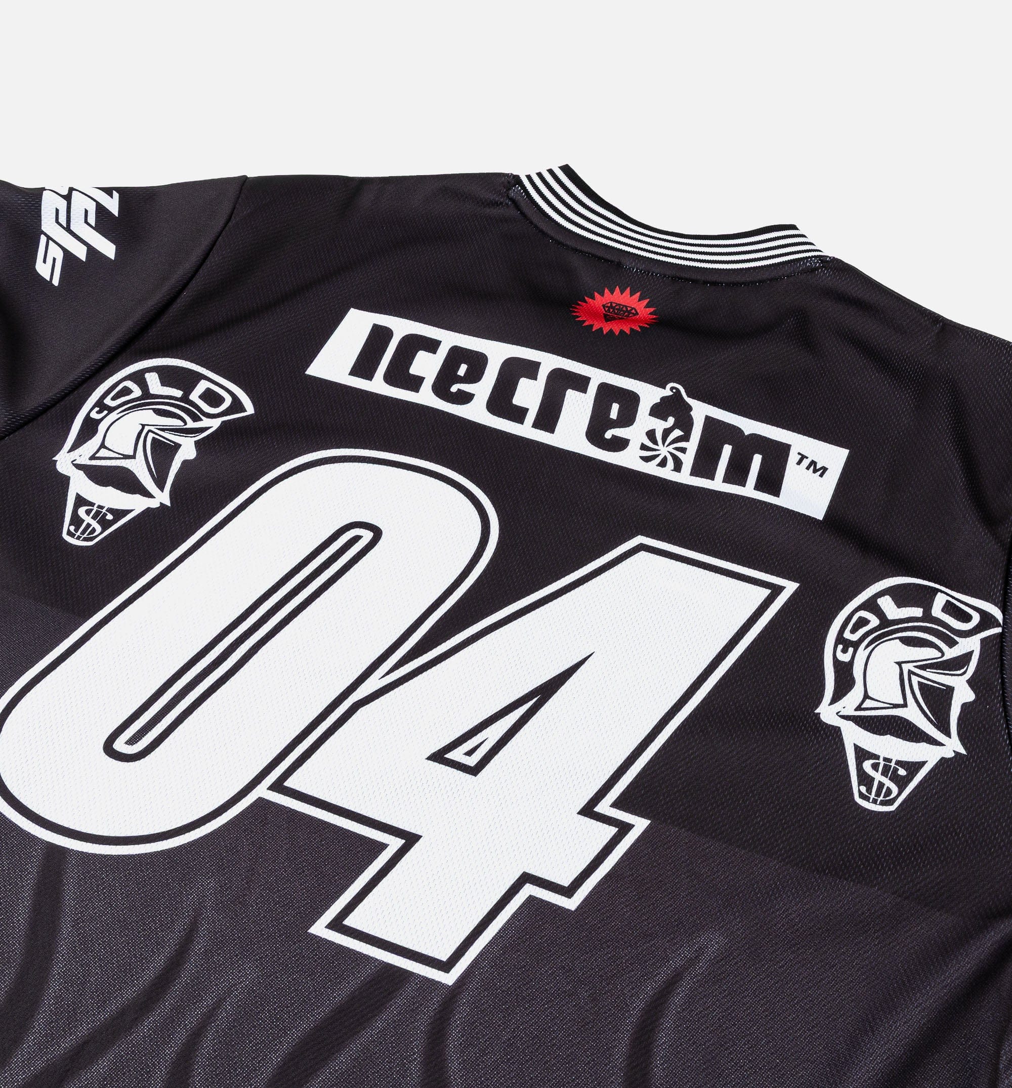 ICE CREAM Good Food Long Sleeve Mens Jersey - Black