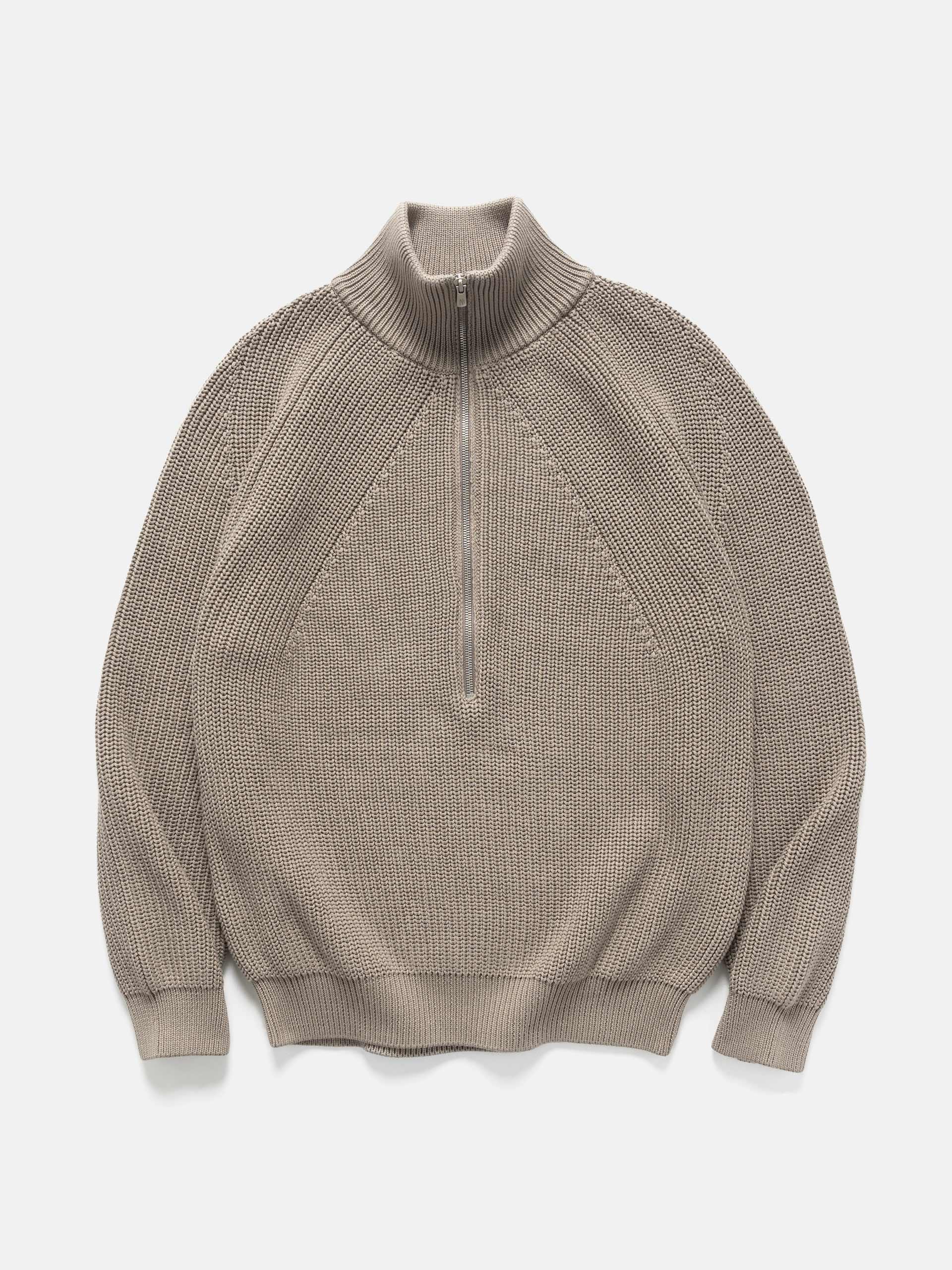 Batoner Signature Half Zip Beige