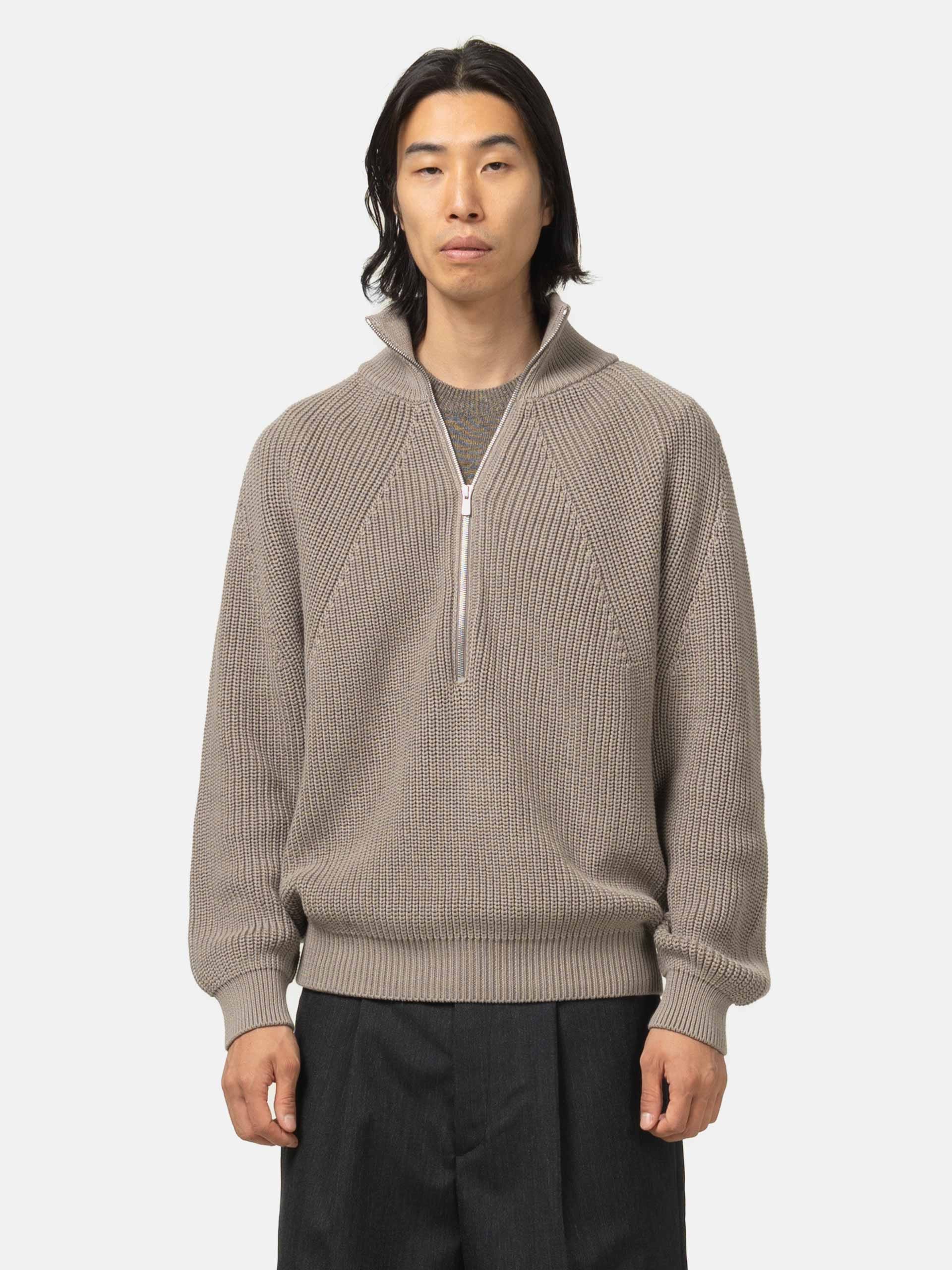 Batoner Signature Half Zip Beige