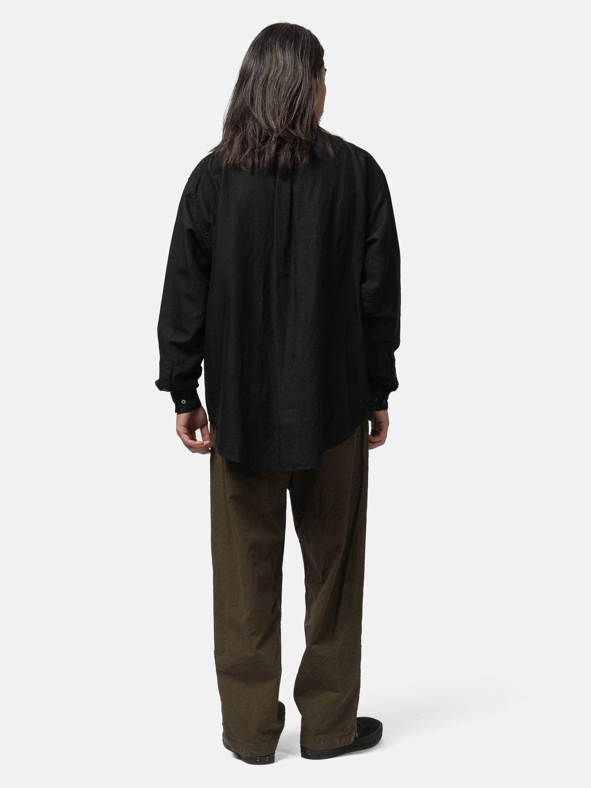 Barbell Object Cotton Linen +sh Black