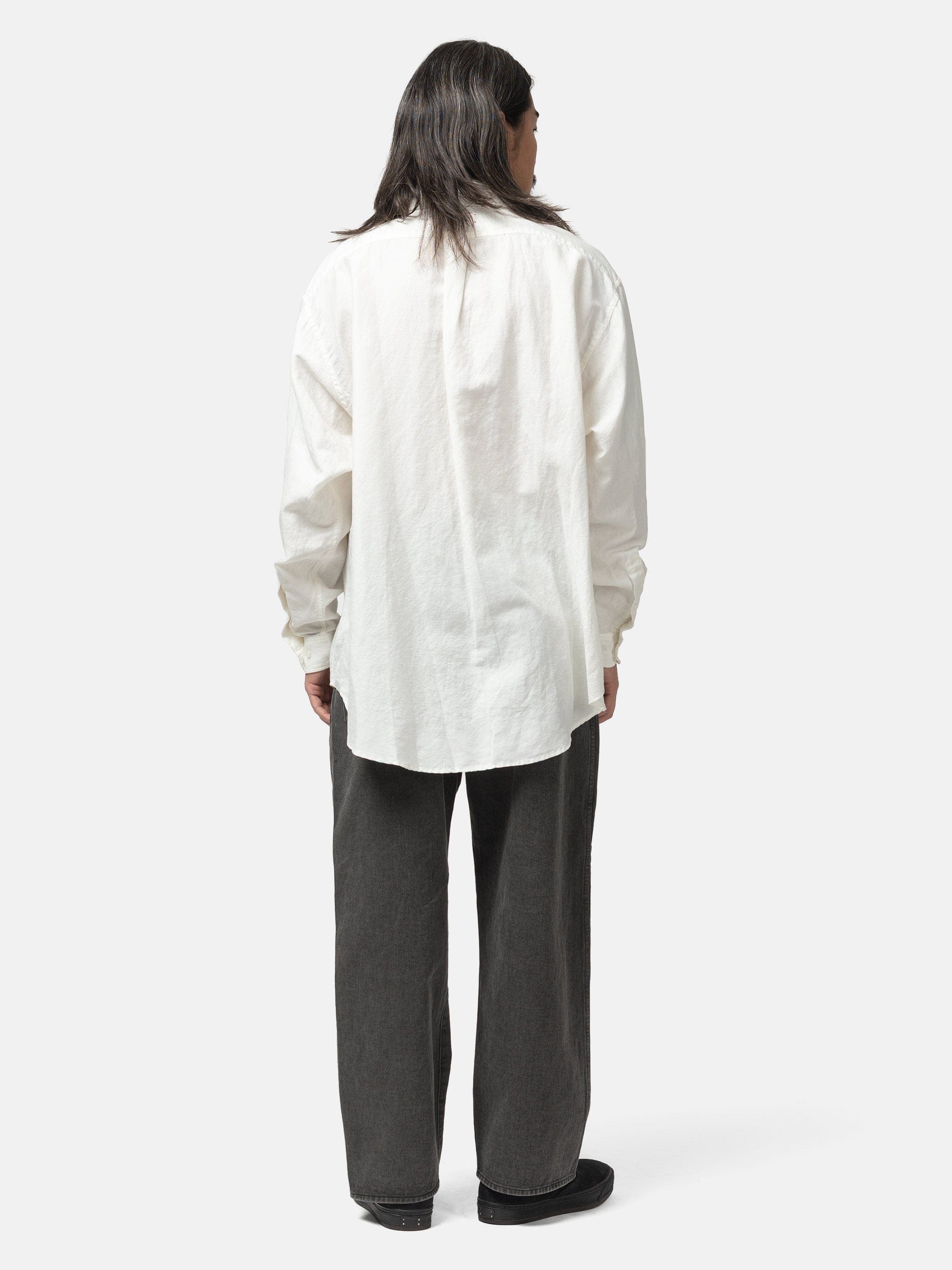 Barbell Object Cotton Linen +sh White