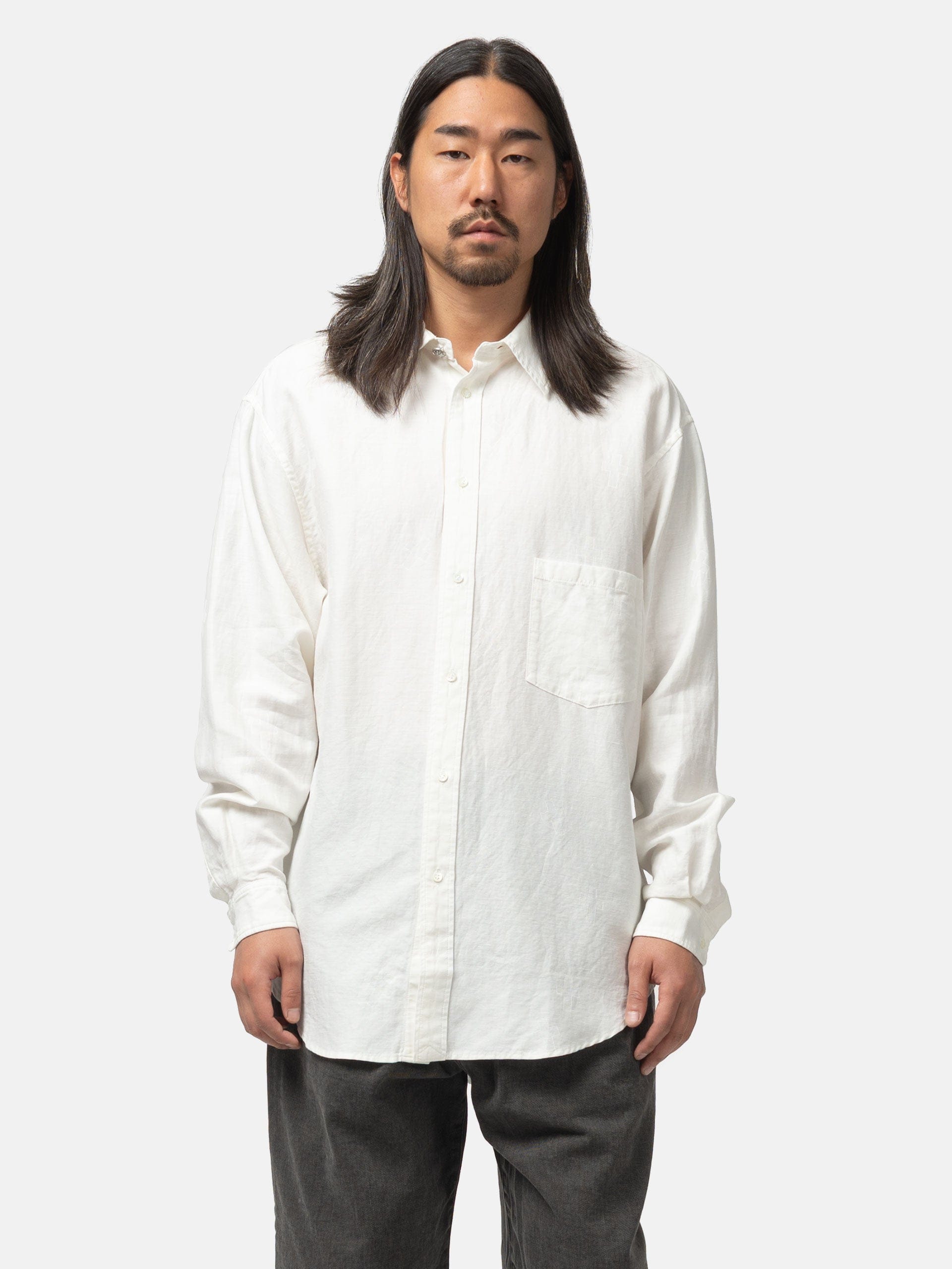 Barbell Object Cotton Linen +sh White