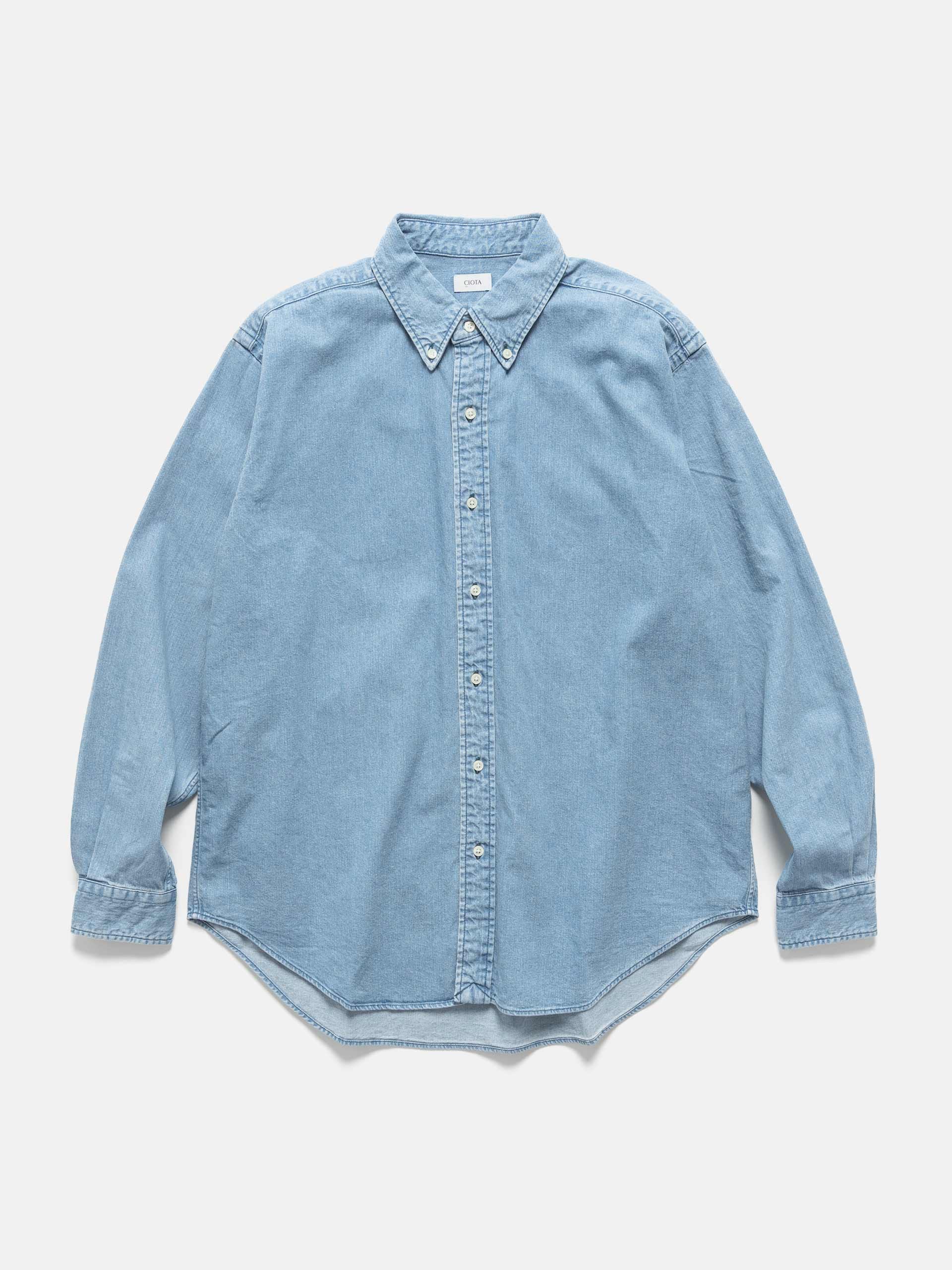 CIOTA Denim B.D Shirt Light Blue