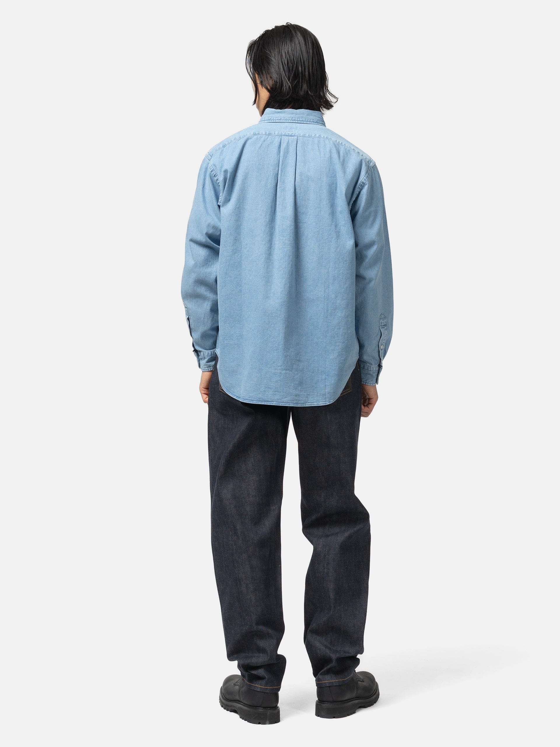 CIOTA Denim B.D Shirt Light Blue