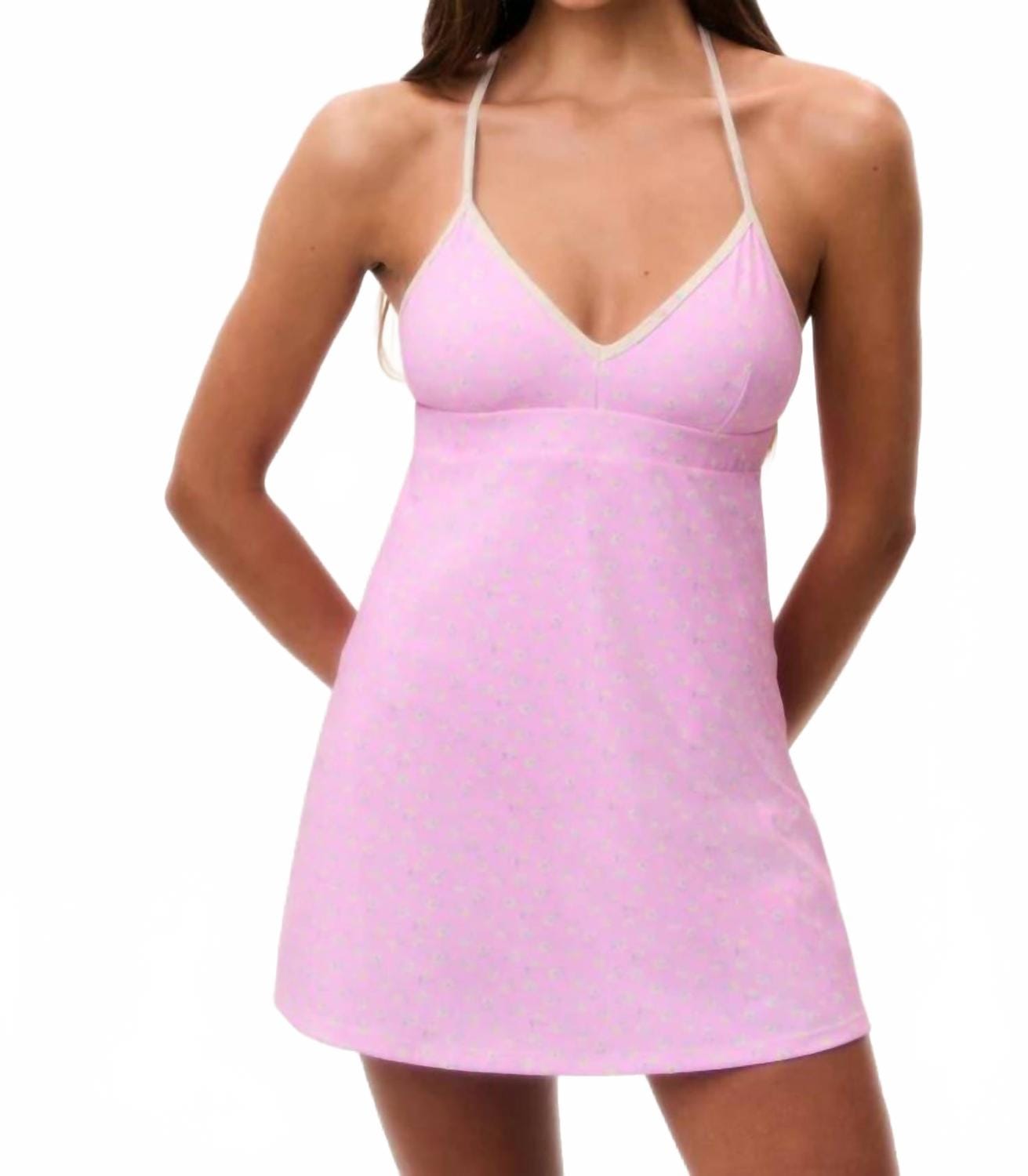Polaroid Lashinda Mini Dress In Polaroid Rose