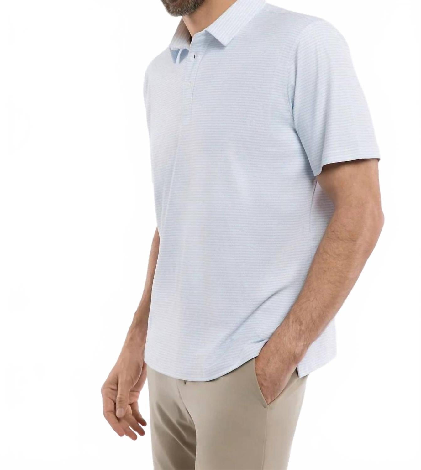 Polo Harvey Polo Shirt In Toe Dip
