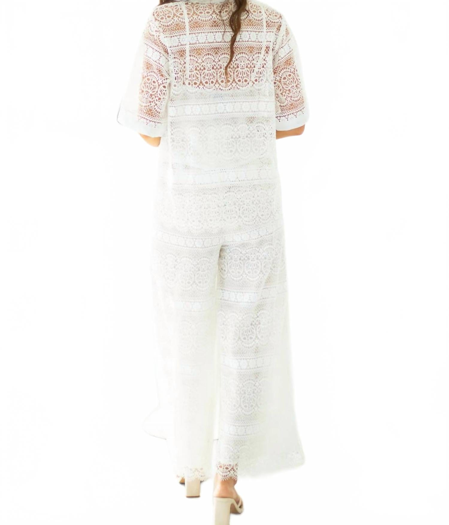 WHITE* Katie Blouse In White