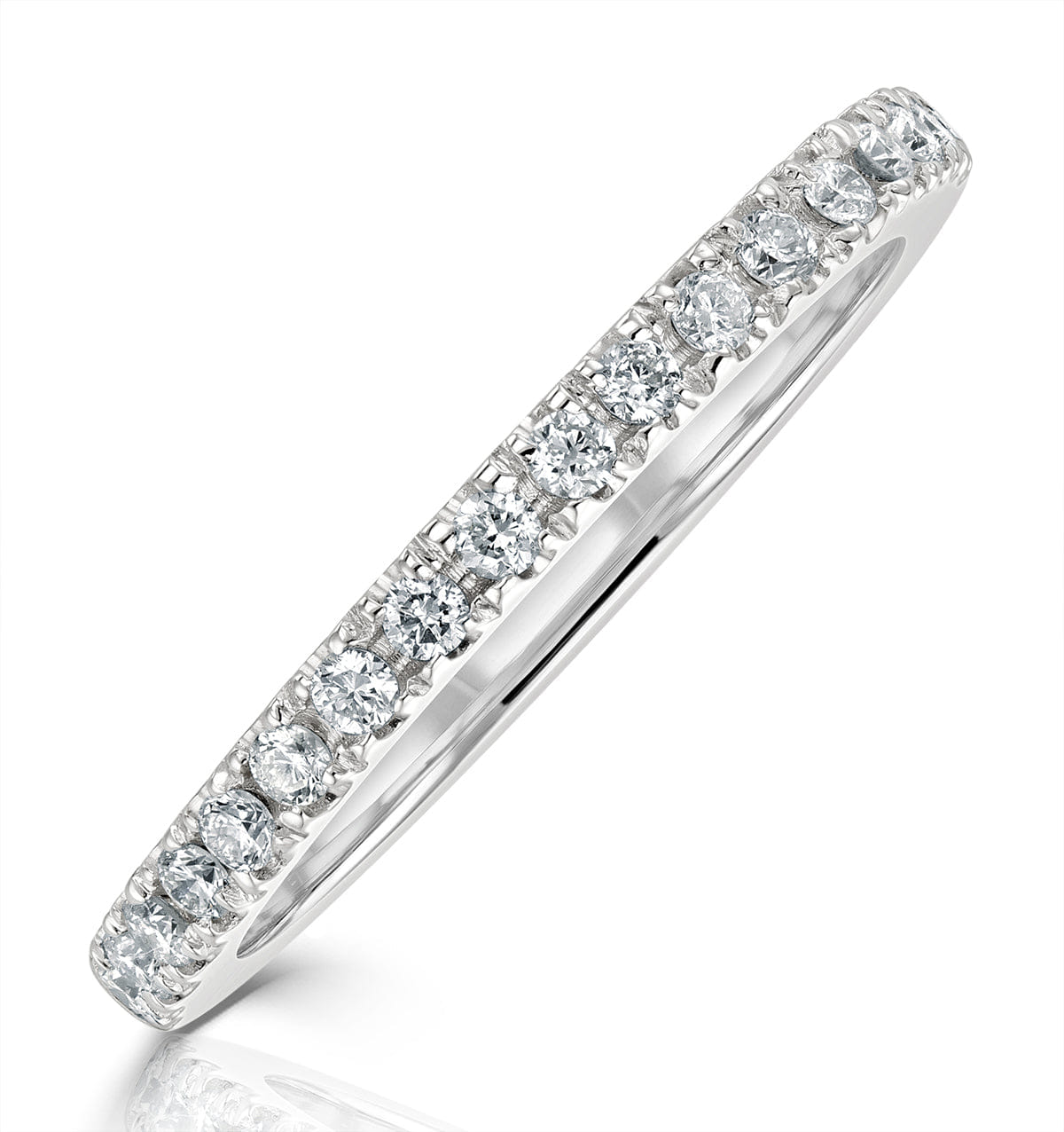 Beatrice Matching Wedding Band 0.30ct G/Si Diamond in 18K White Gold