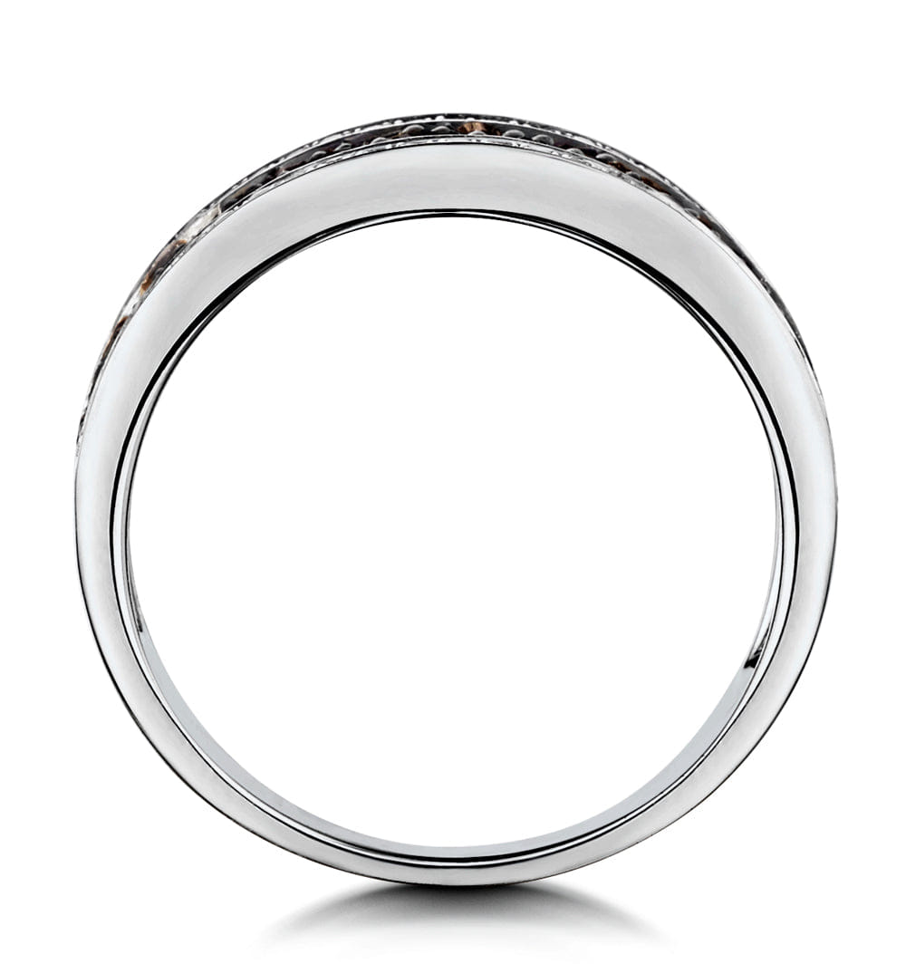 Diamond Stellato Collection Multi Colour Diamond Ring 0.23ct in 9K White Gold