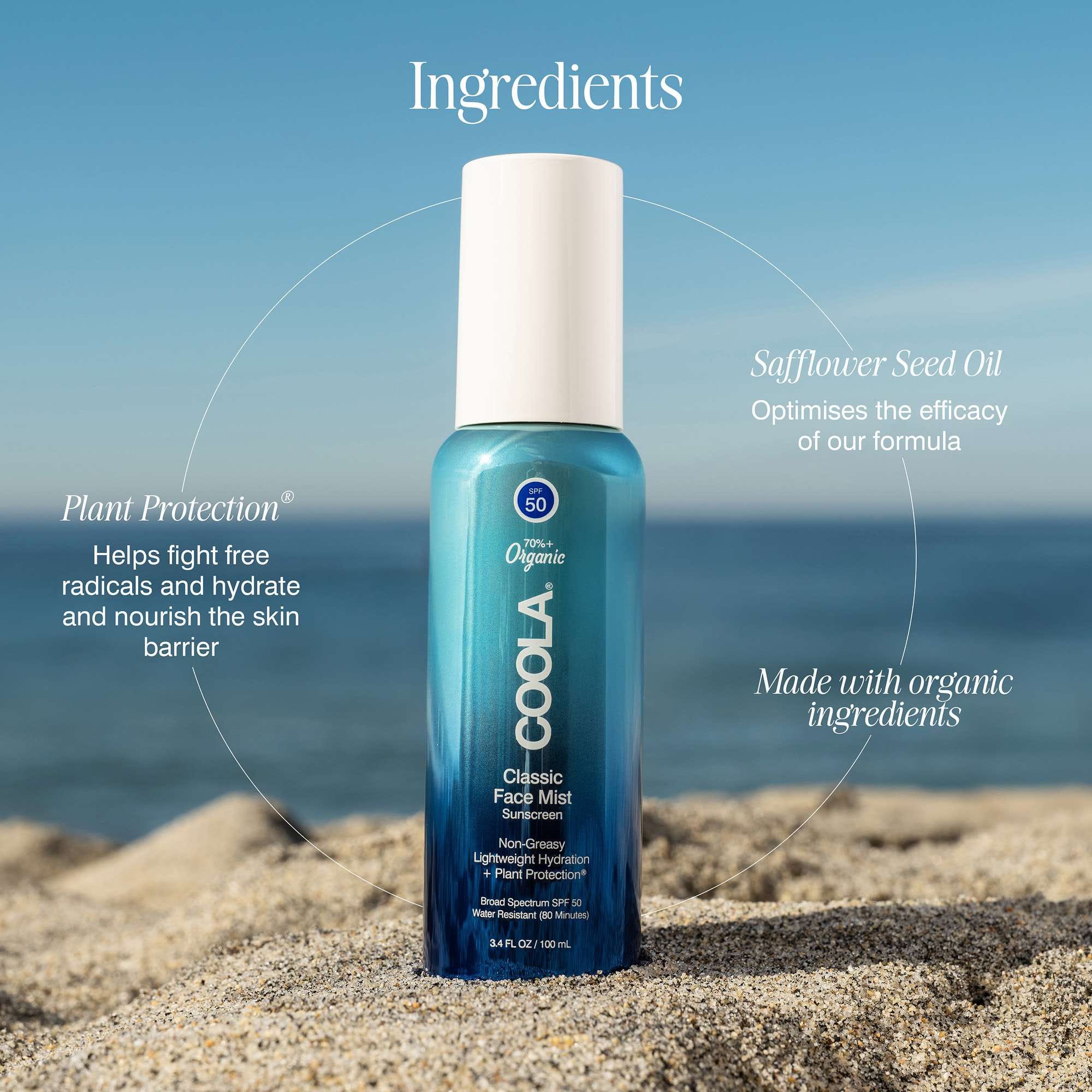 Coola Classic Face Mist SPF50 100 ml