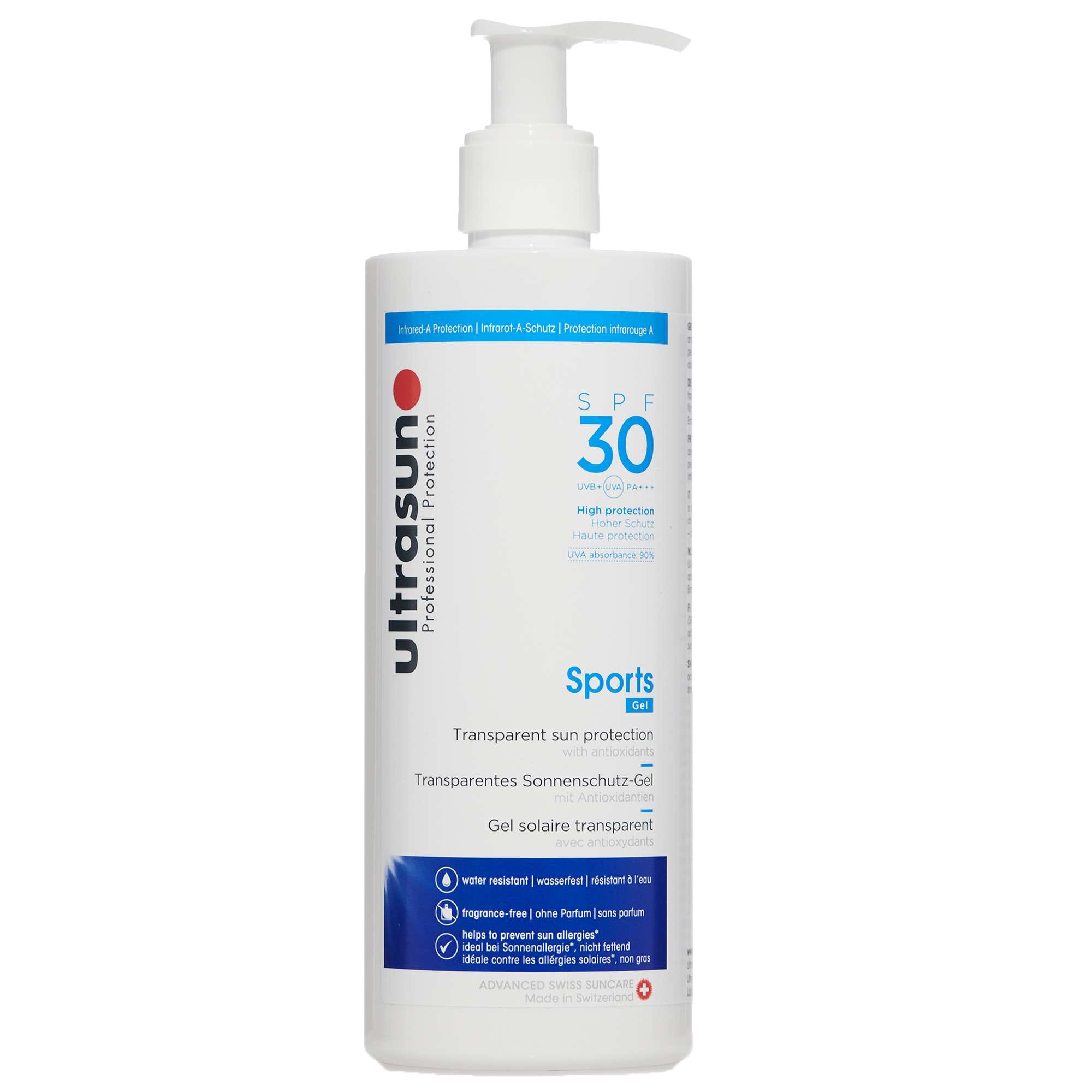 Ultrasun Sports Formula Gel SPF30 400 ml
