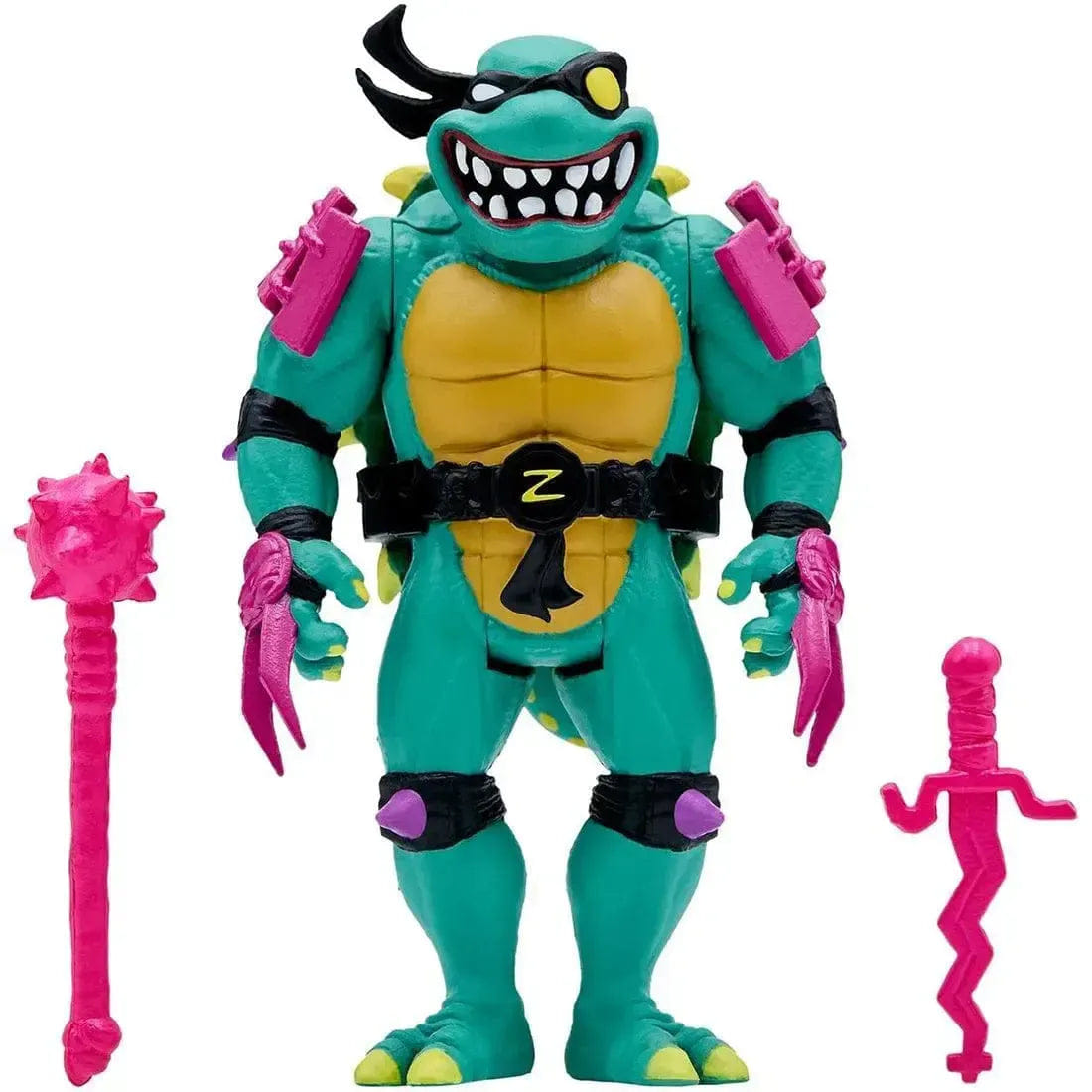 Super7 Teenage Mutant Ninja Turtles - Slash Action Figure (3.75") - Super7 - ReAction Figures Series