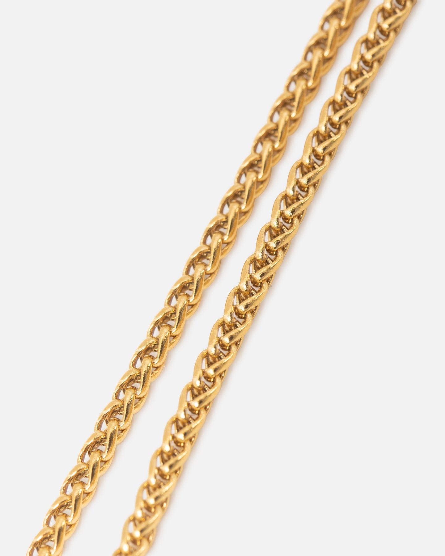 Saint Morta 2 mm Palm Chain Bracelet Gold