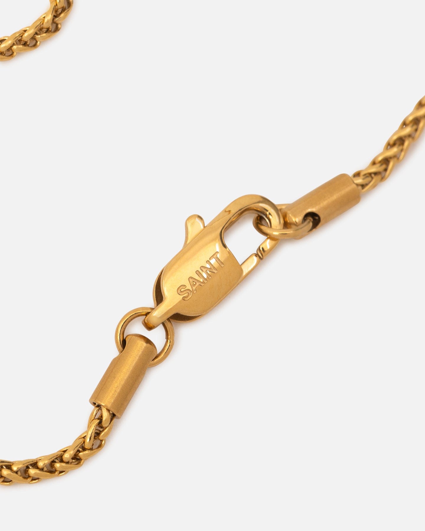 Saint Morta 2 mm Palm Chain Bracelet Gold