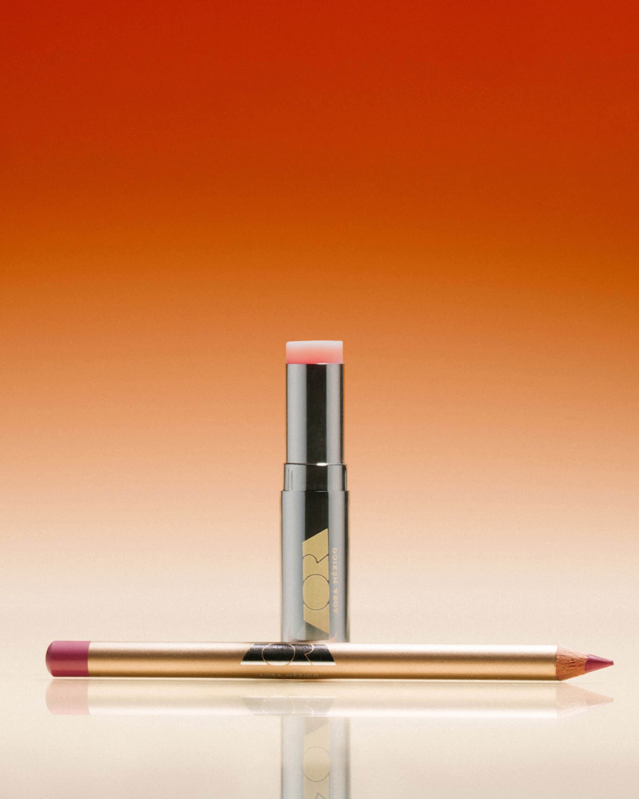Aora Makeup Soft Rosa Lip Duo