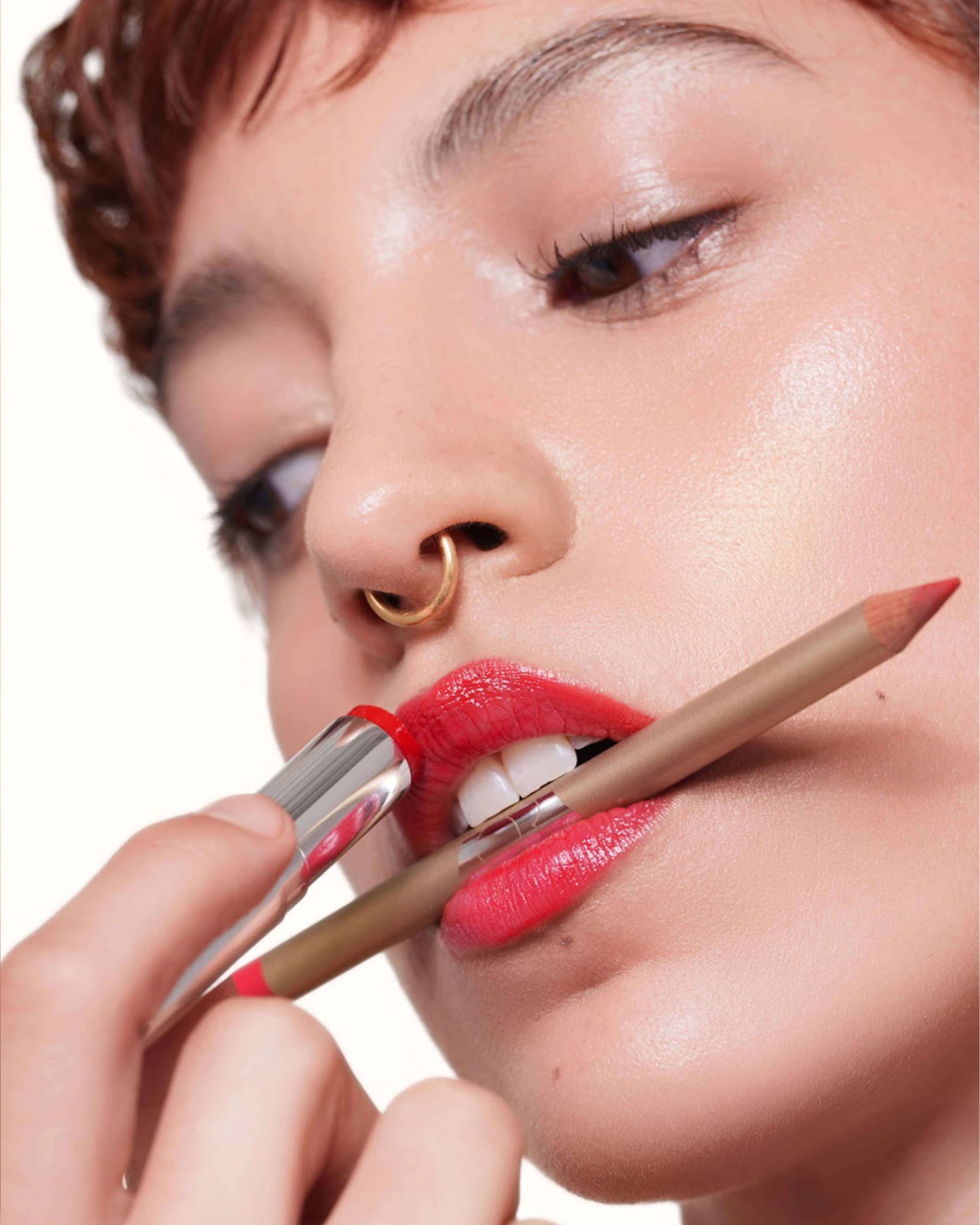 Aora Makeup Spicy Rojo Lip Duo