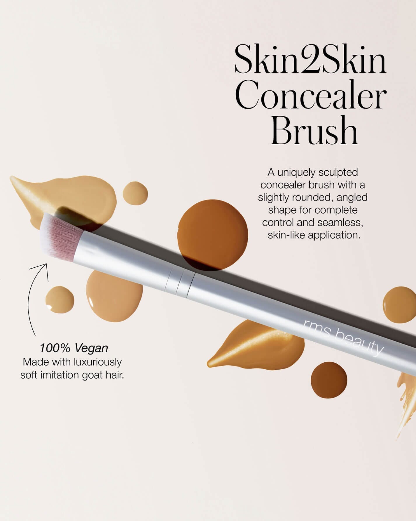 RMS Beauty Skin2Skin Concealer Brush