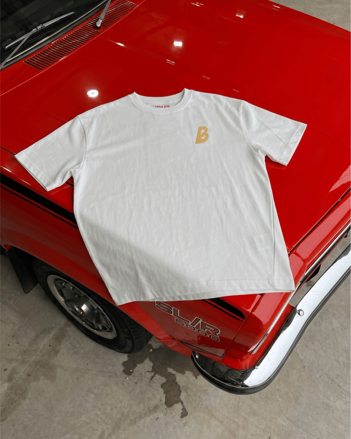 Bomaachi Embroidered Blank Off - White