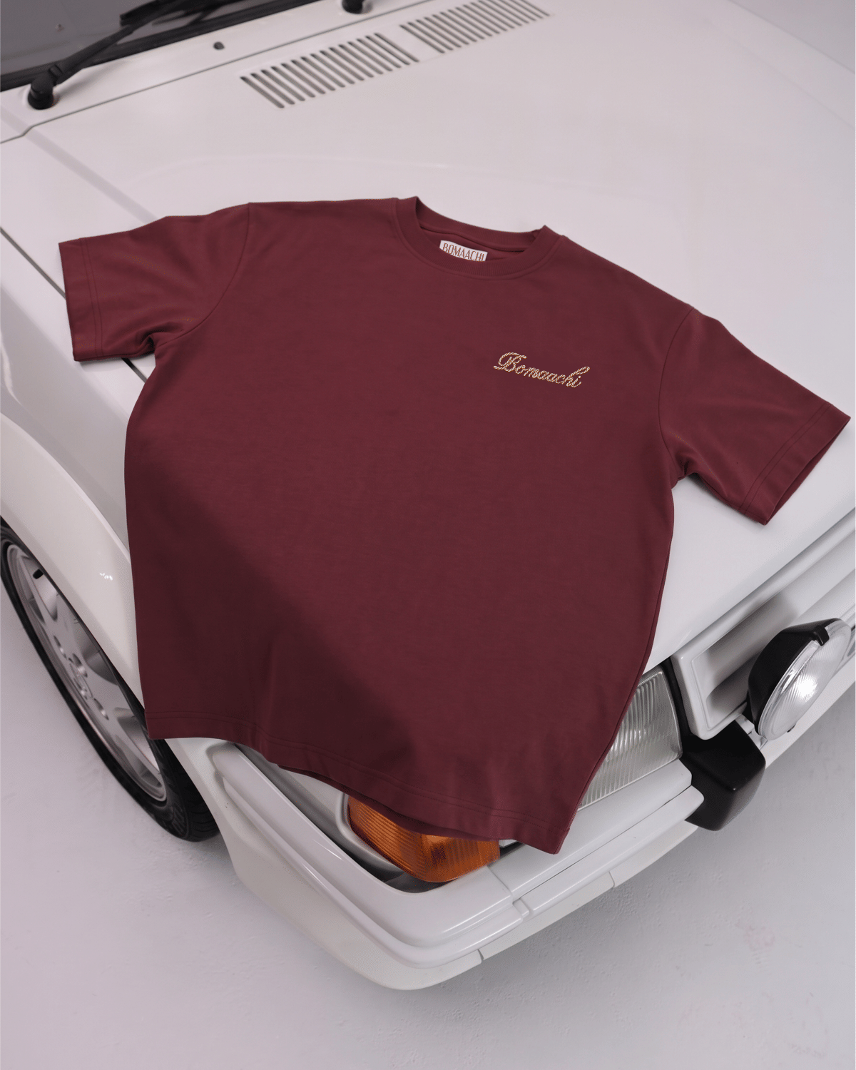 Bomaachi Embroidered Blank Maroon