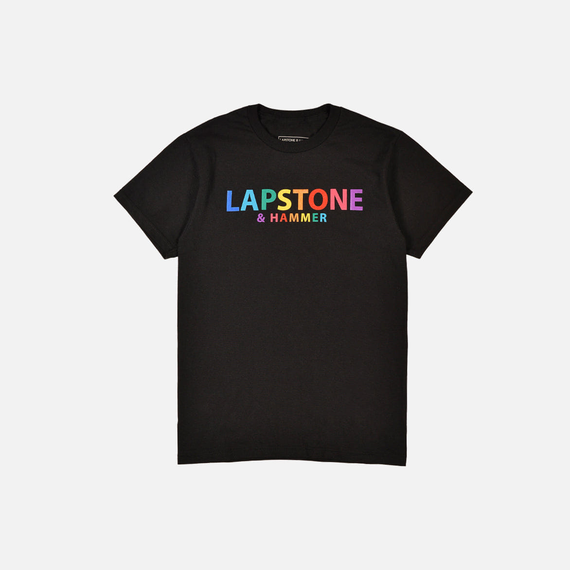Lapstone & Hammer LH COLOR - BLOCK T-Shirt - BLACK / MULTI