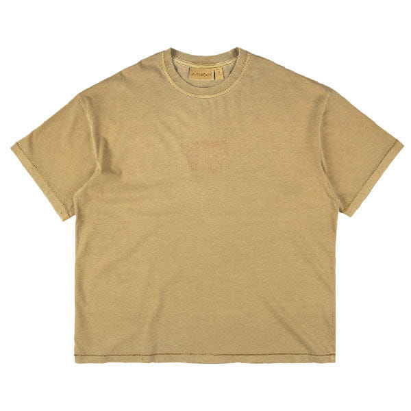 Arthefact Raung Graphique Satui T - Shirt - Aged Breen Pigment Dyed