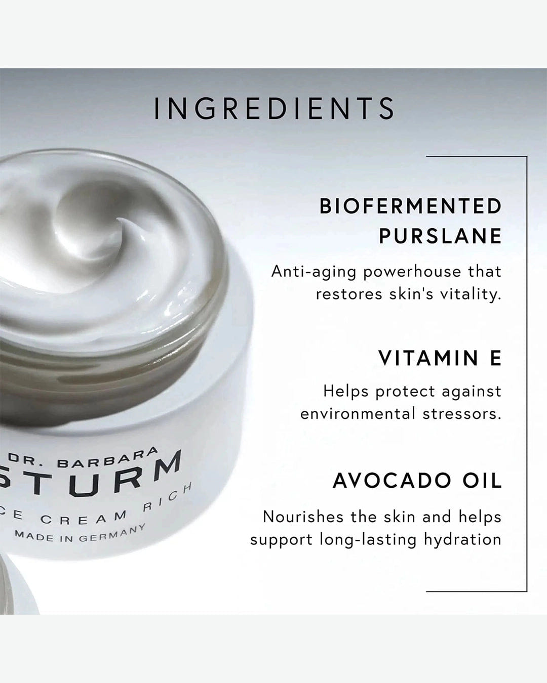 DR. Barbara STURM Face Cream Women Rich