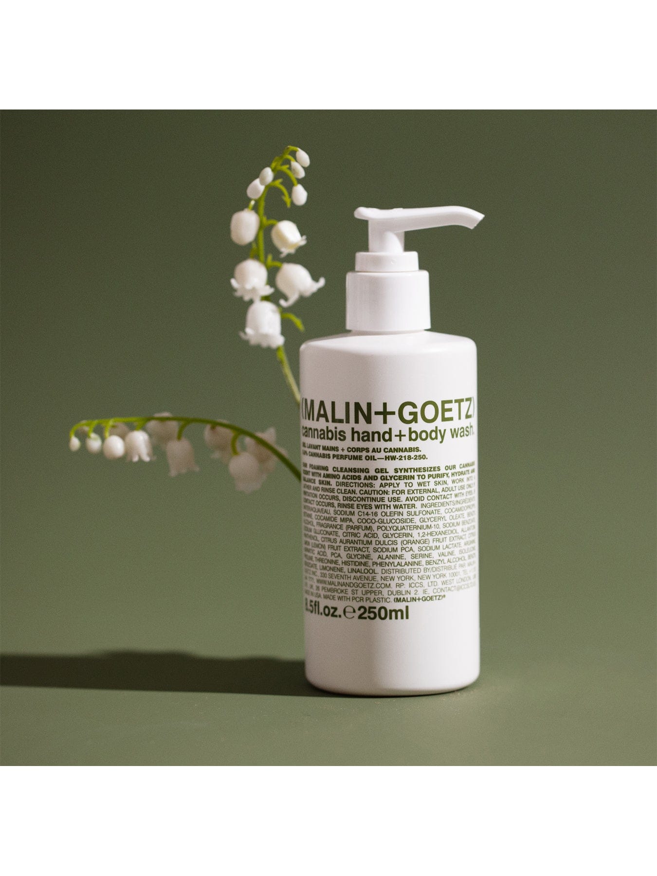 Malin and Goetz Cannabis Hand + Body Wash 250 ml