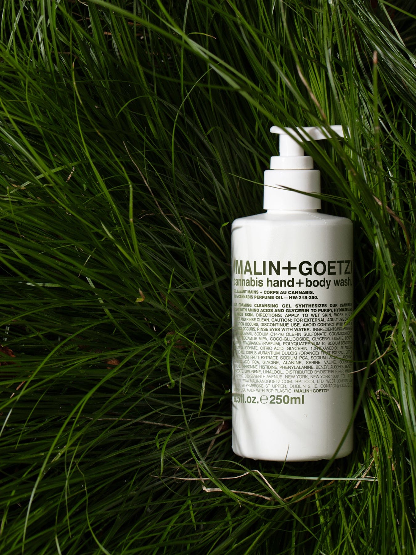 Malin and Goetz Cannabis Hand + Body Wash 250 ml