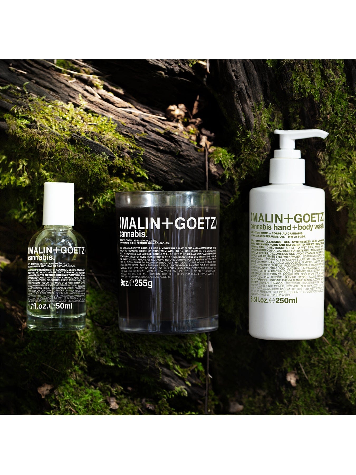 Malin and Goetz Cannabis Hand + Body Wash 250 ml