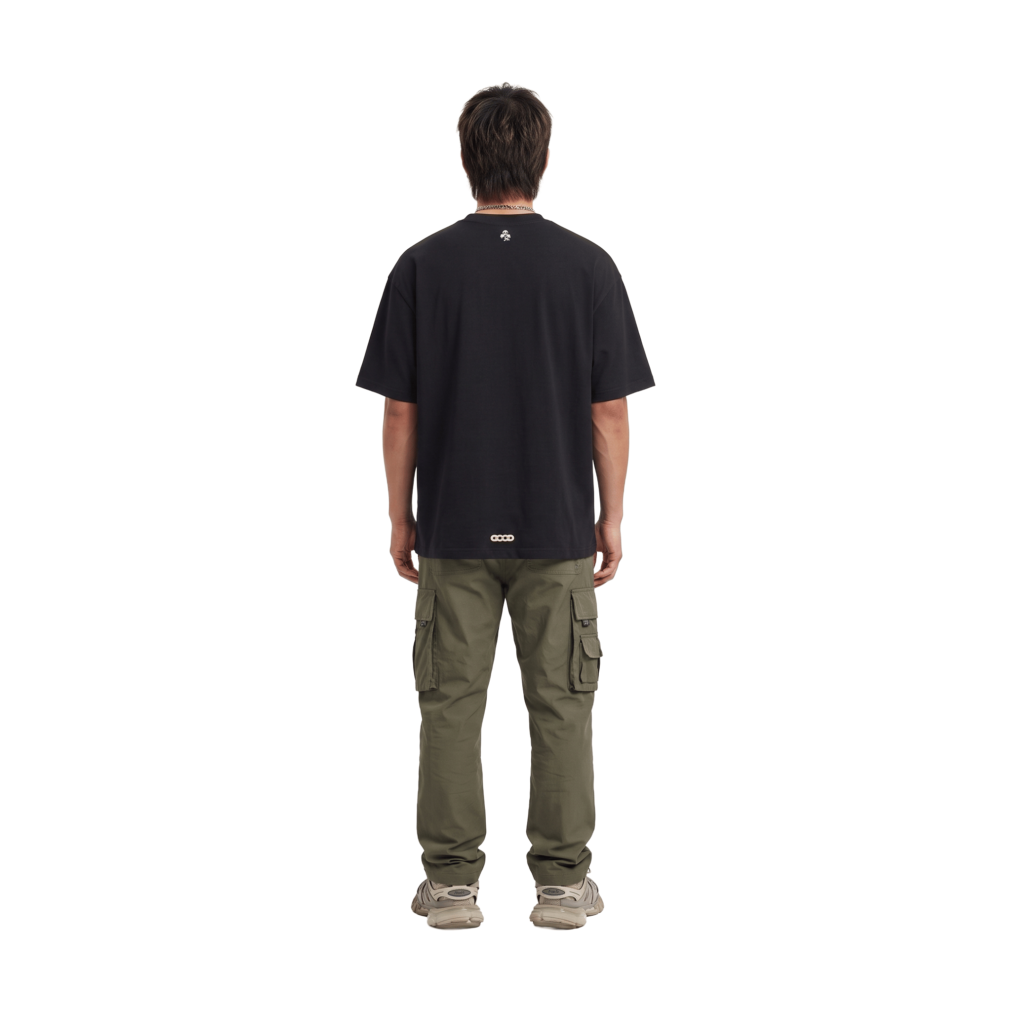 Goodbrand Colourful Cosmic Gemstone Slogan T-Shirt Black (SS26)
