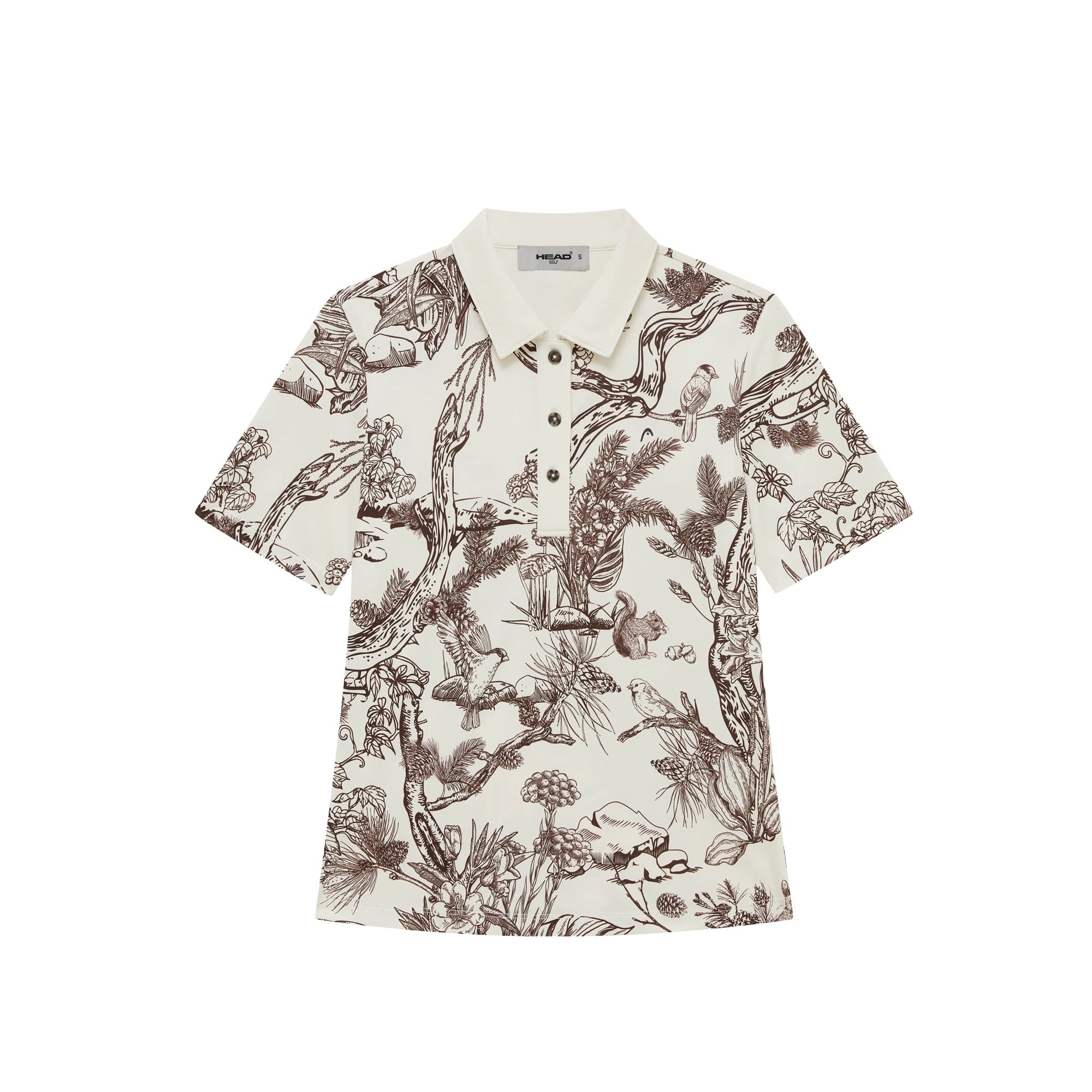 Head Golf Womens Printed Polo Shirt