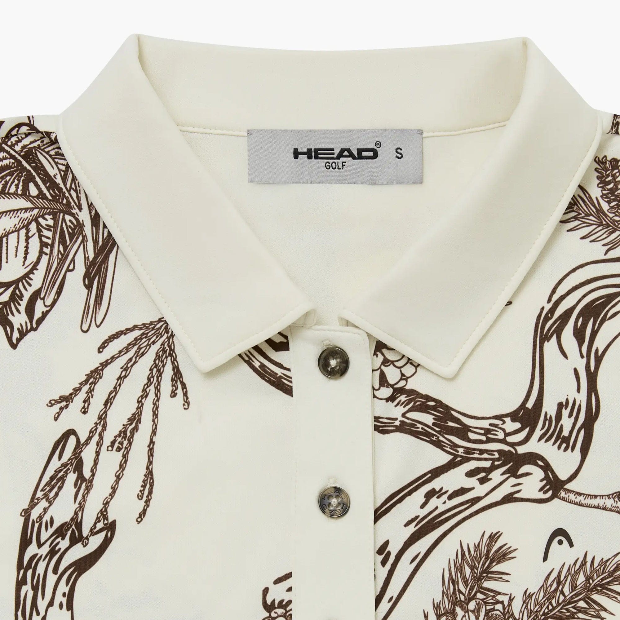 Head Golf Womens Printed Polo Shirt