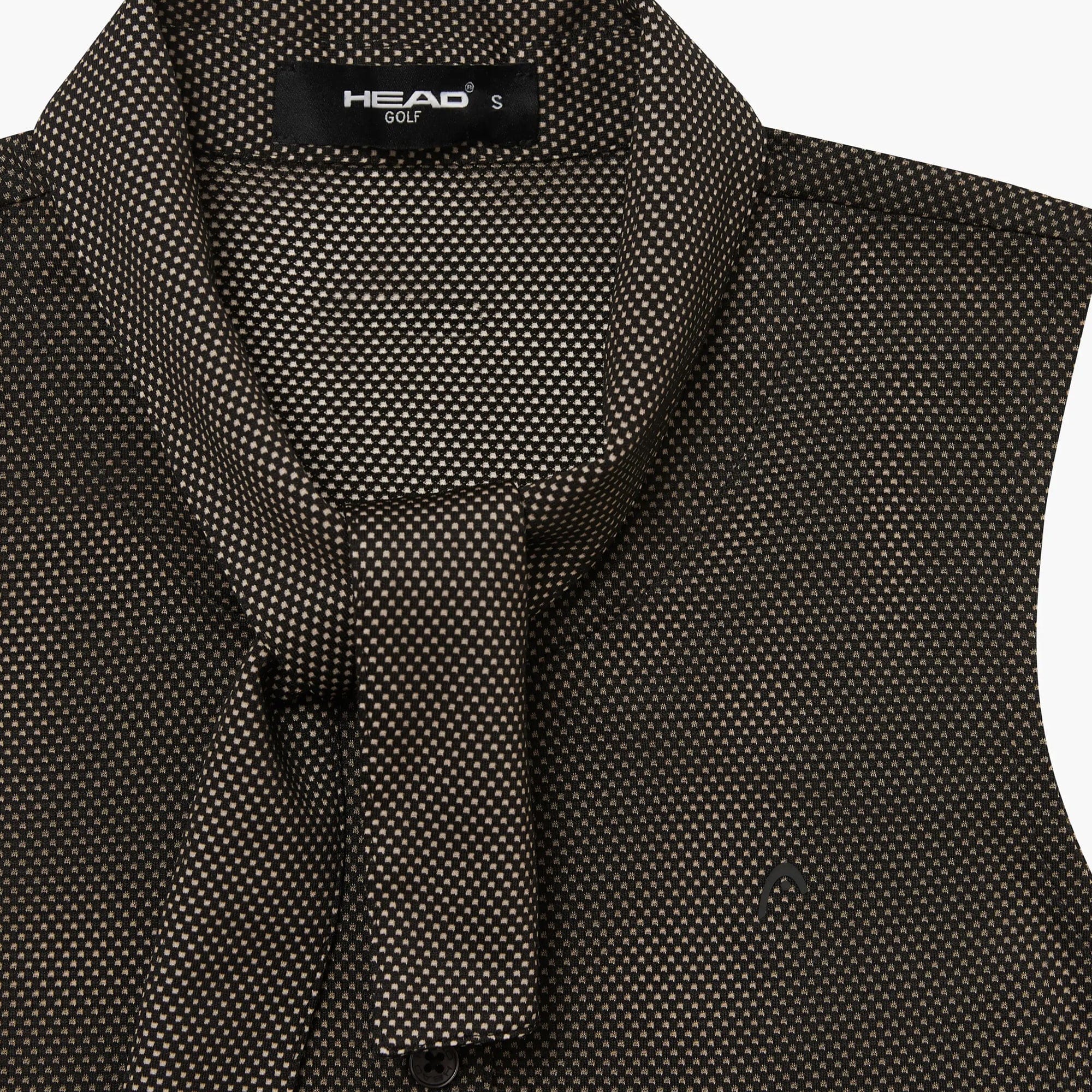 Head Golf Womens Tie Collar Top Shirt