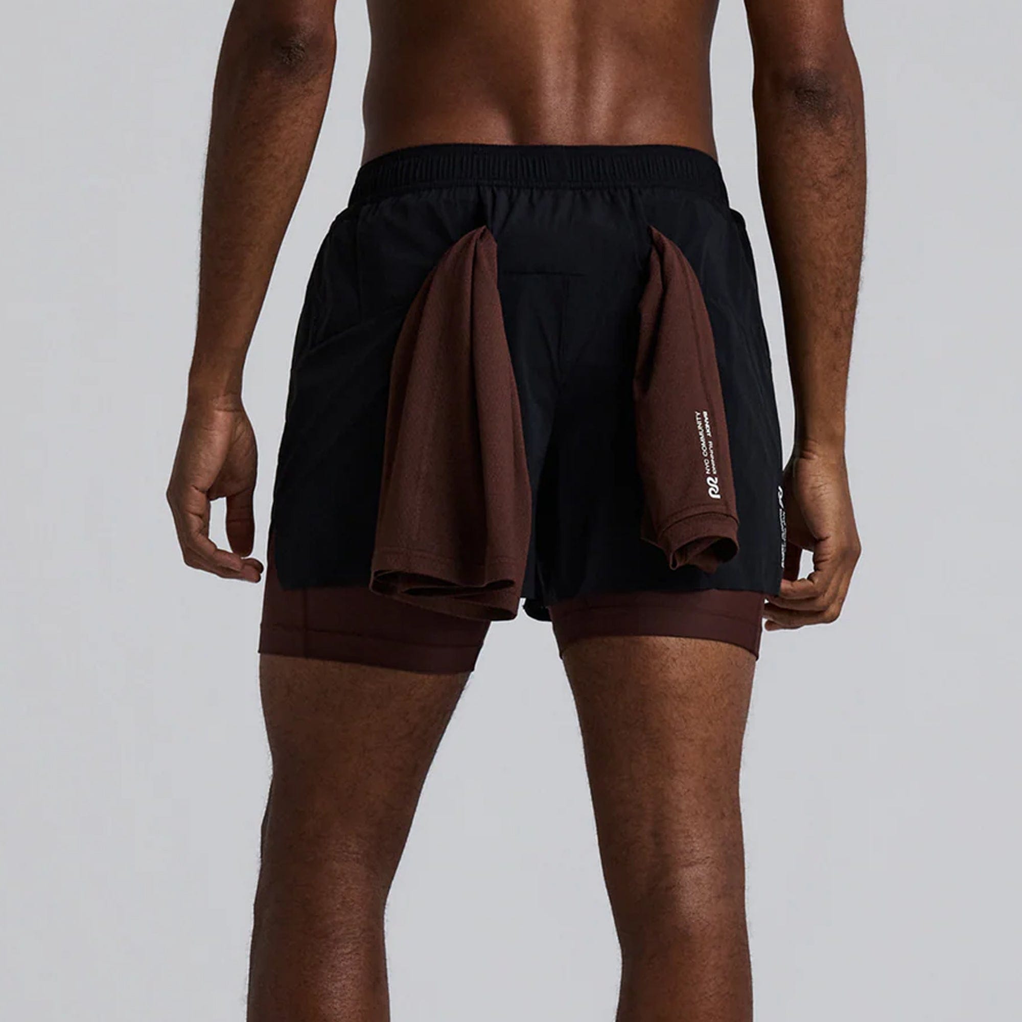 Bandit Running Mens Vento Training With Solite Liner Shorts (2 in 1)