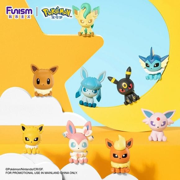 Funism Pokemon Palm Size Wonders Vol. 2 1.5 - inch Figure - 1 Random Pokeball Pack