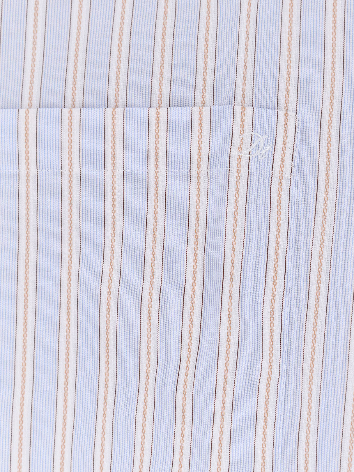 DUNST Striped cotton shirt