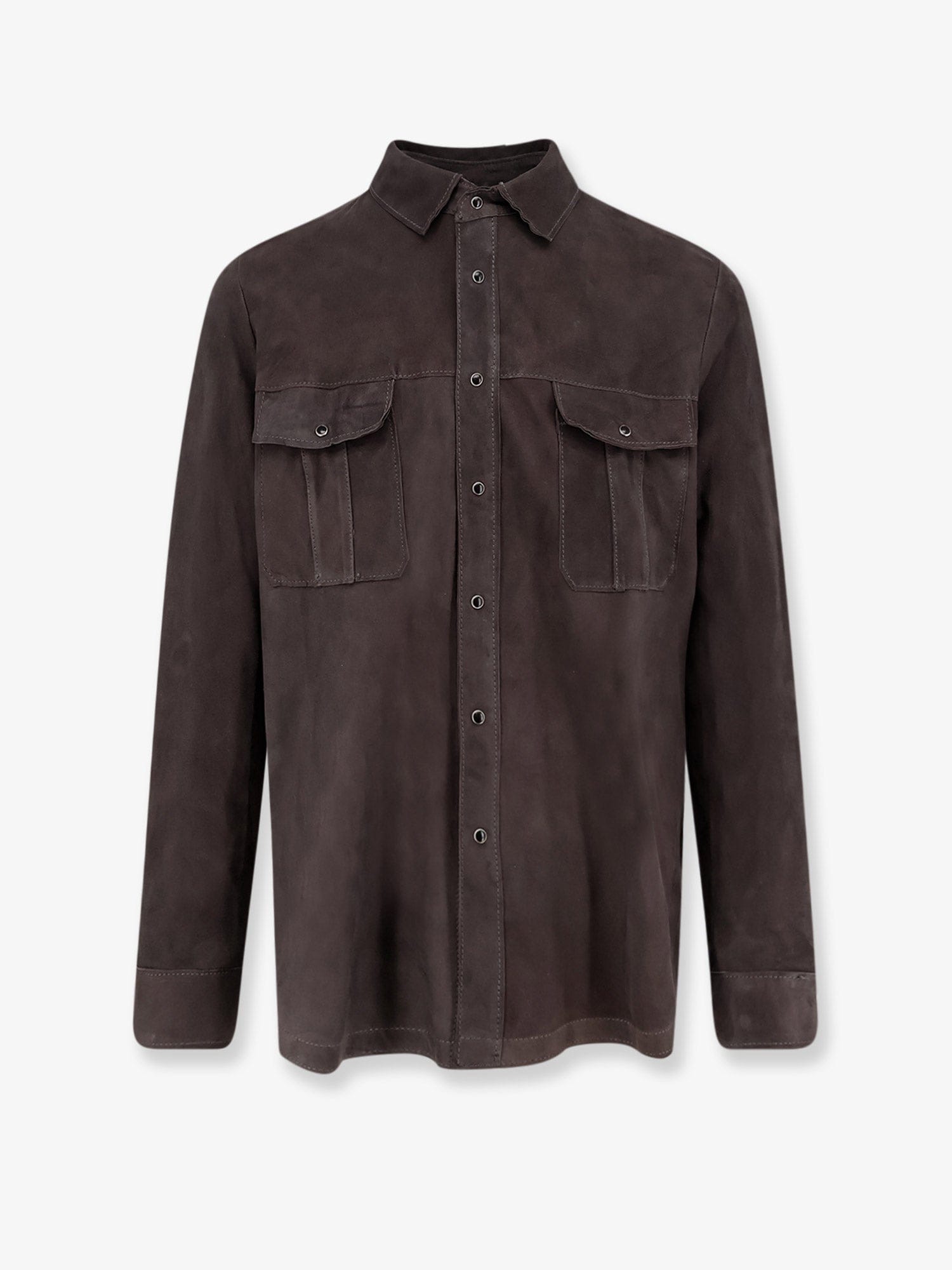 DFOUR Suede shirt