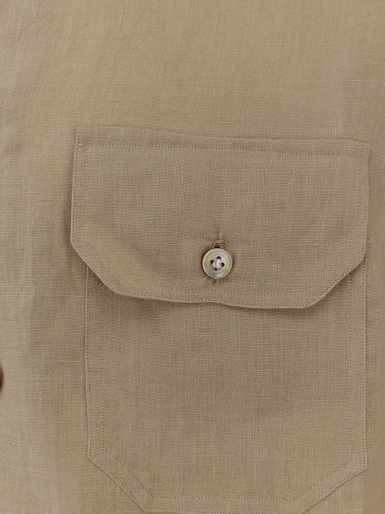 KITON CIRO PAONE Linen shirt