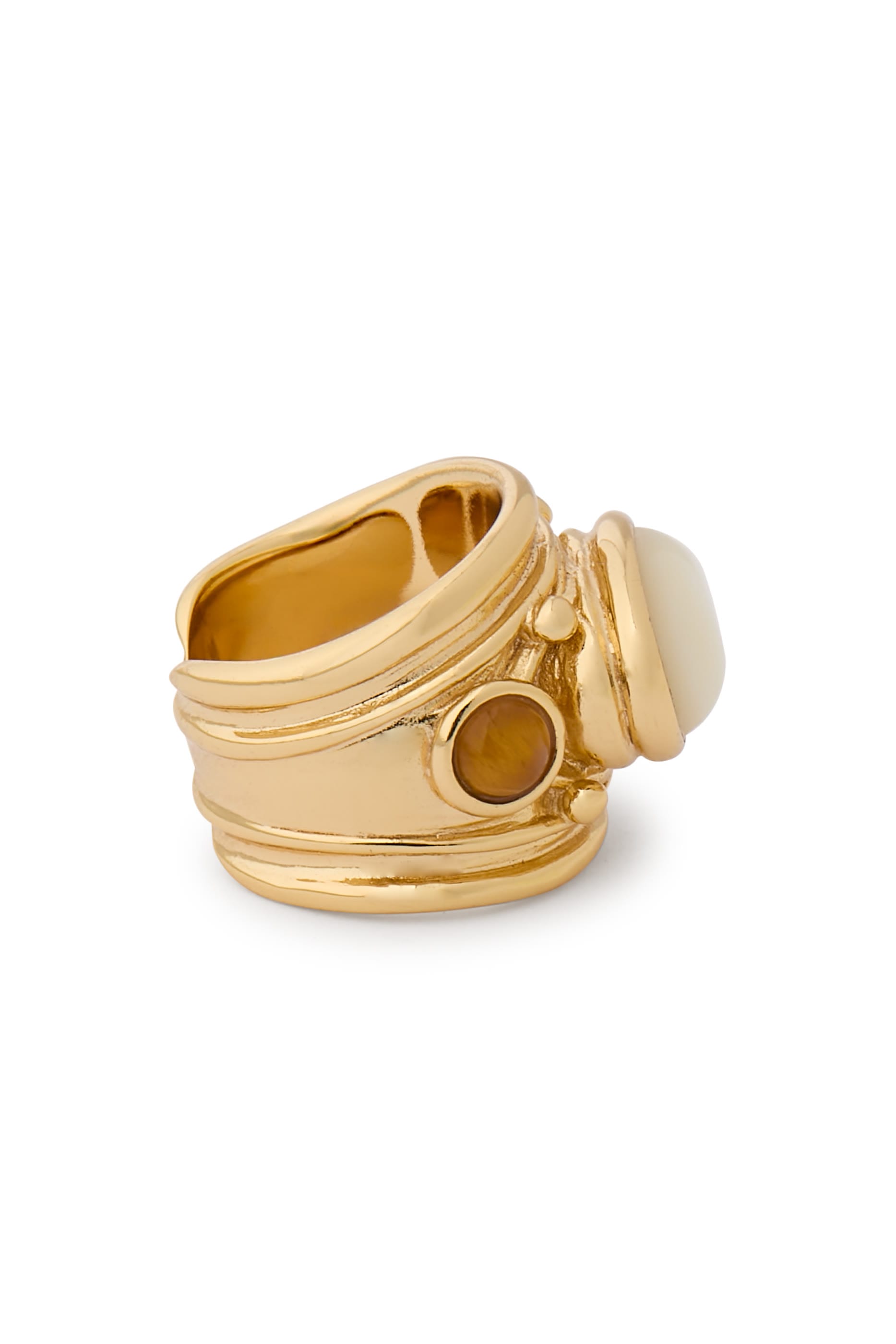 Gas Bijoux Simone Ring, Gold - Plated Brass
