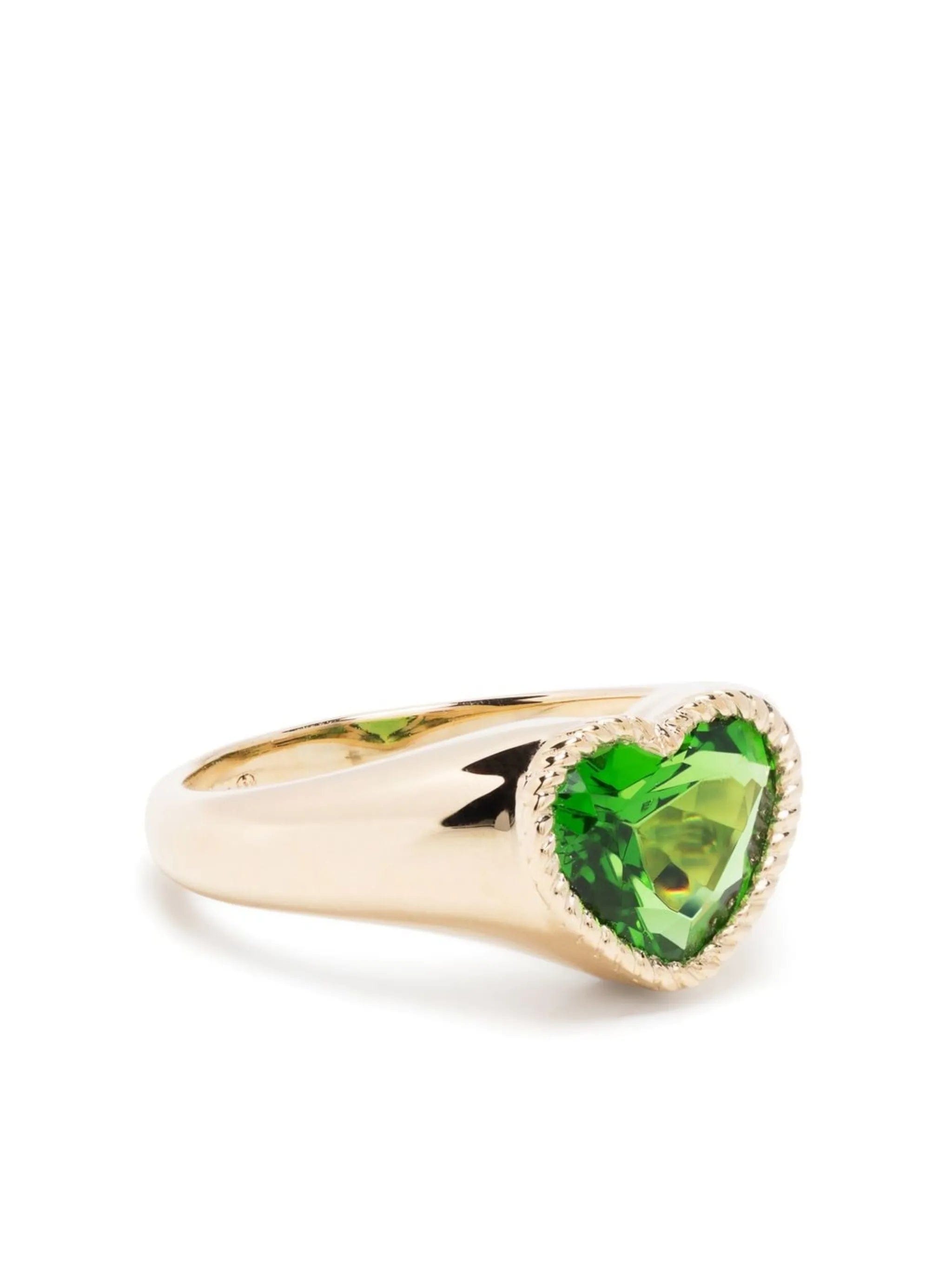 Yvonne Léon 9kt yellow Baby Coeur ring