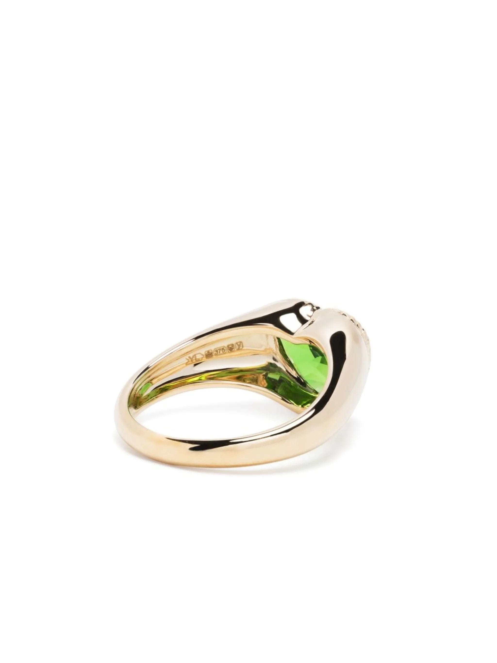 Yvonne Léon 9kt yellow Baby Coeur ring