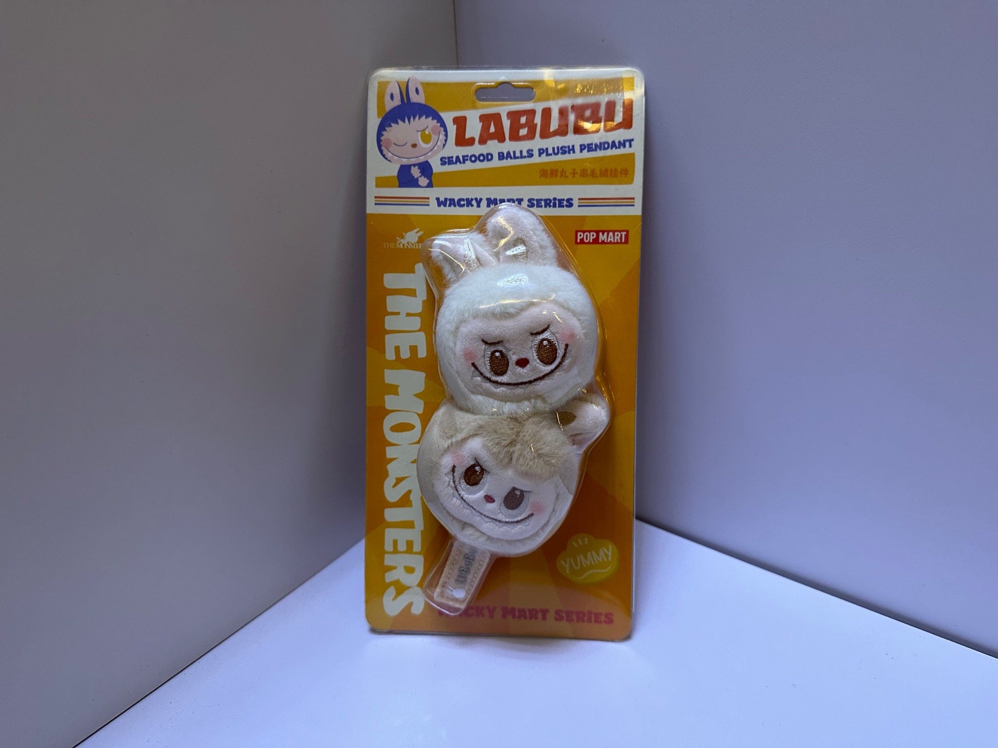 Brandonz Seafood Balls Plush Pendant - Labubu THE MONSTERS Wacky Mart Series by POP MART (Wacky Mart POP - UP Store Limited)