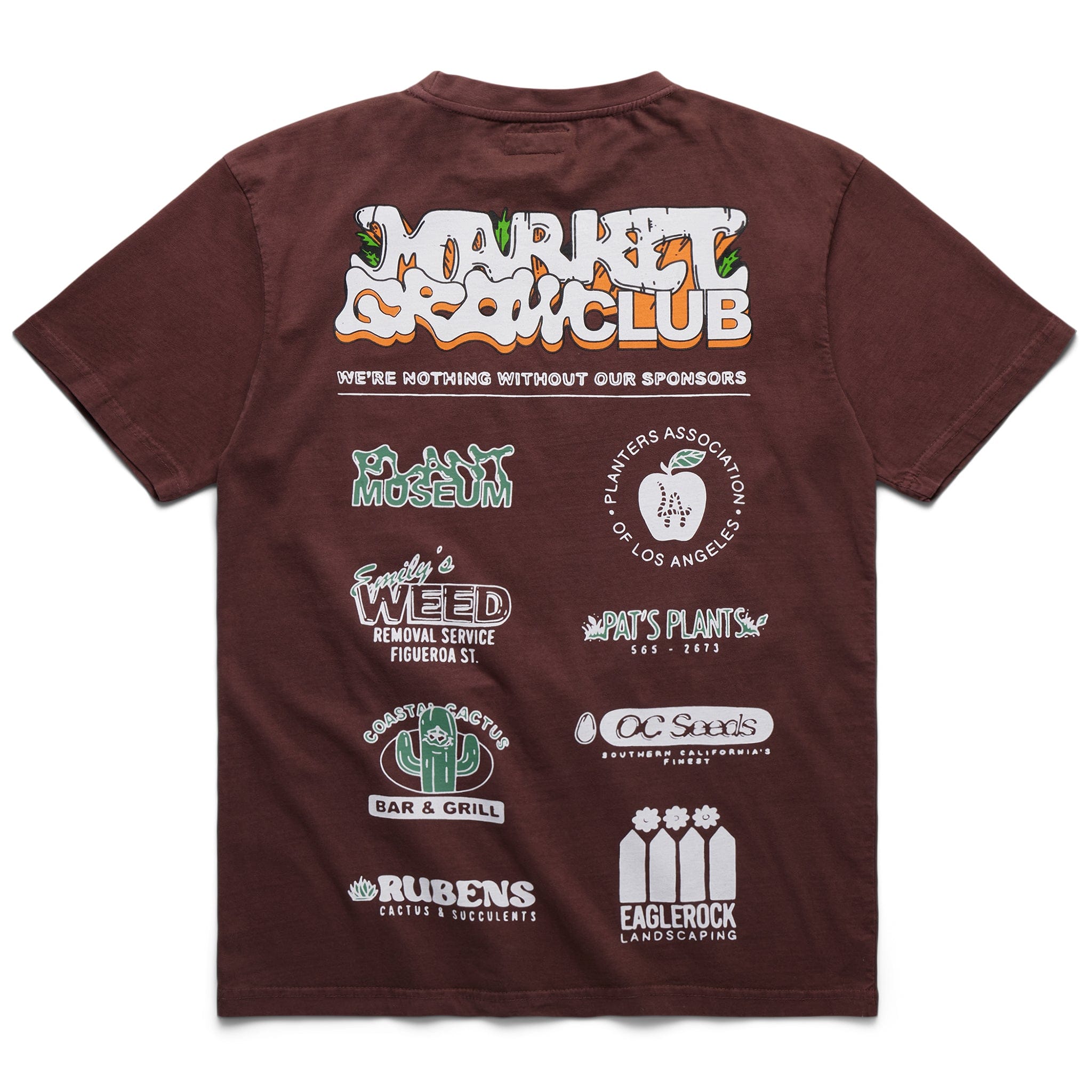 Market GROWCLUB T-Shirt (Acorn)